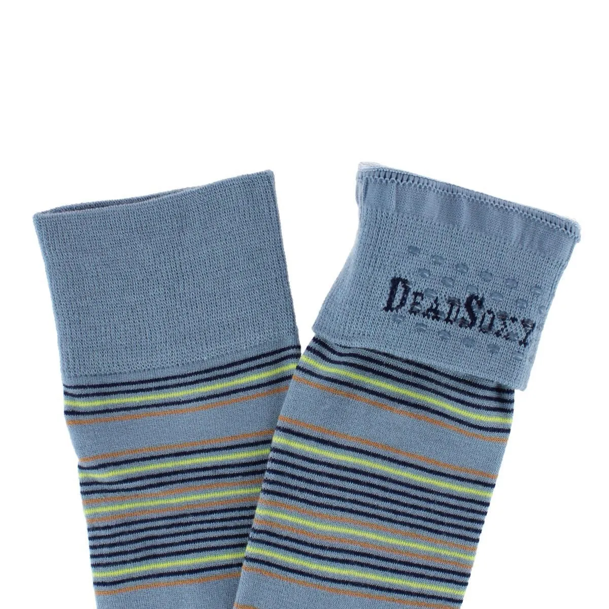 Dead Soxy Men's Micro Striped Mid-Calf Premium Novelty Dress Socks (1 Pair) sold by Belt Outlet product image thumbnail 5