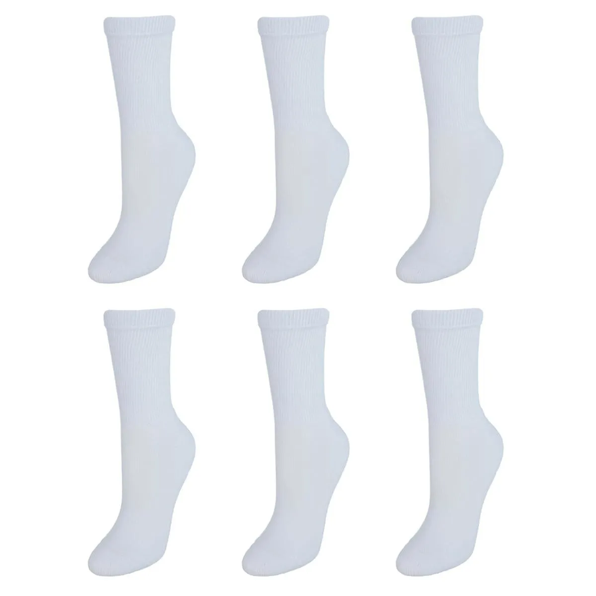 Hanes Women's Ultimate Crew Socks (6 Pack) sold by Belt Outlet product image thumbnail 4