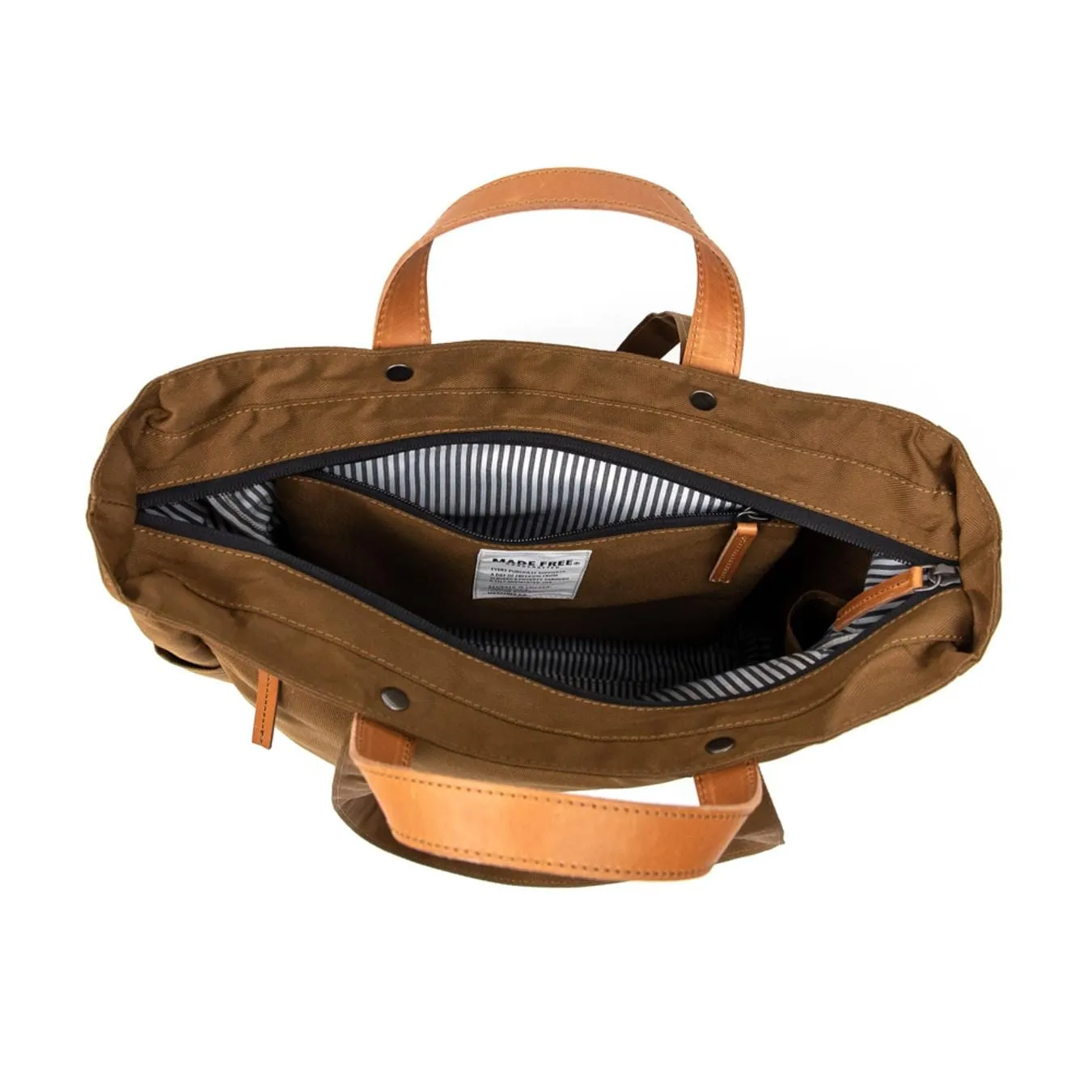Made Free Tote Pack Backpack sold by Belt Outlet product image thumbnail 5