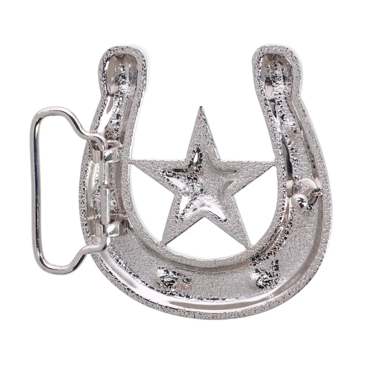 CTM® Horseshoe Star Belt Buckle sold by Belt Outlet product image thumbnail 4