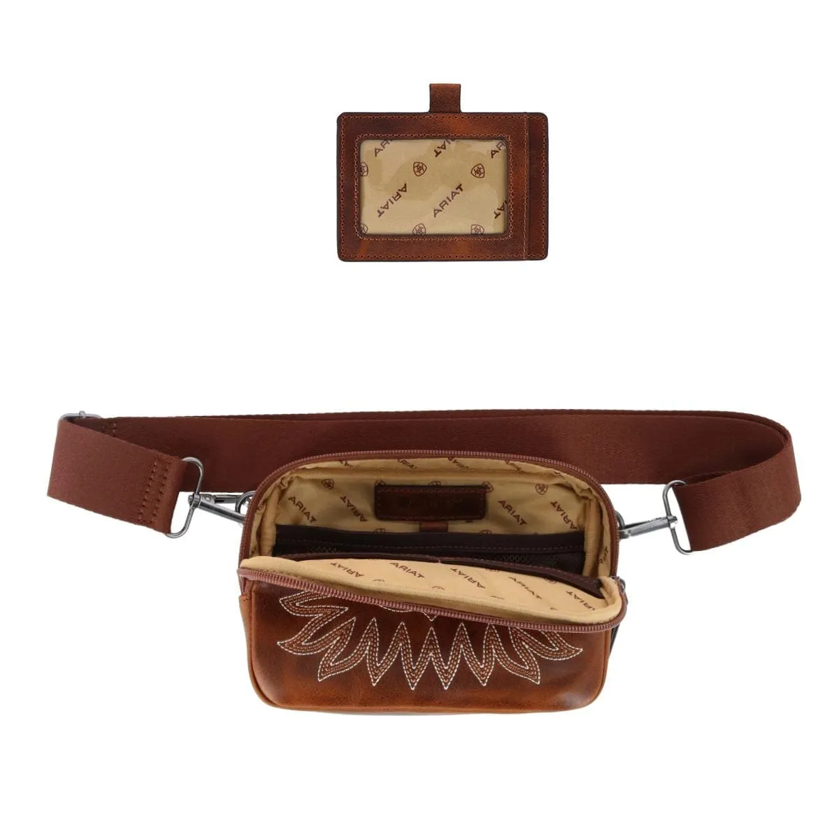 Ariat Casanova Collection Western Belt bag with Card Holder sold by Belt Outlet product image thumbnail 5