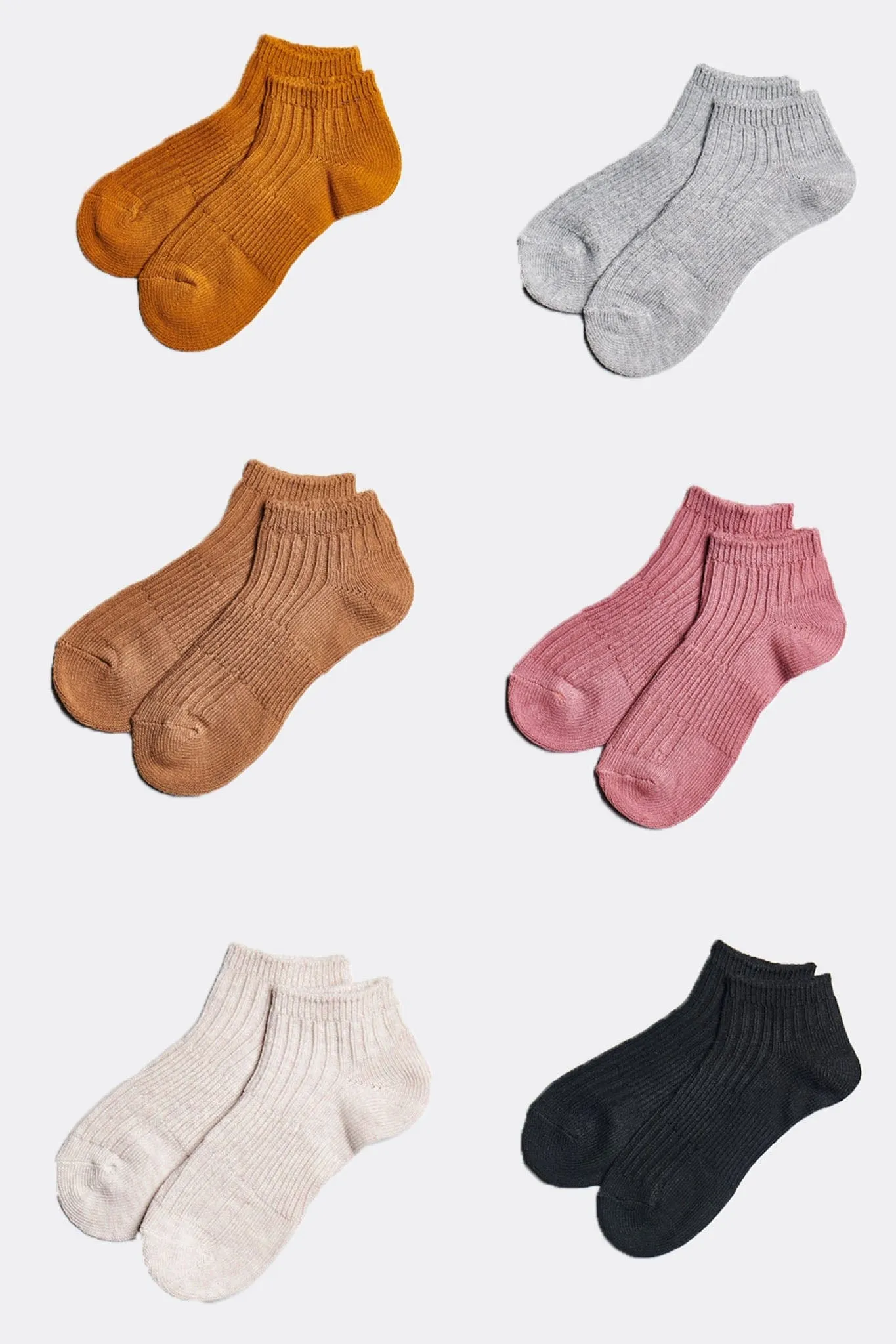 ALAMAE Women's Rib Knit Ankle Sock sold by Belt Outlet