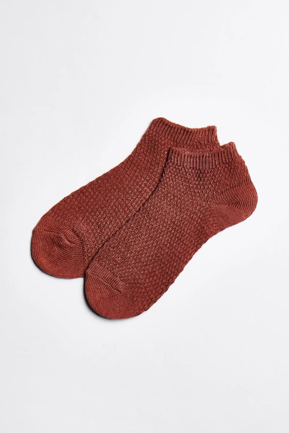 ALAMAE Women's Waffle Stitch Ankle Sock sold by Belt Outlet product image thumbnail 4