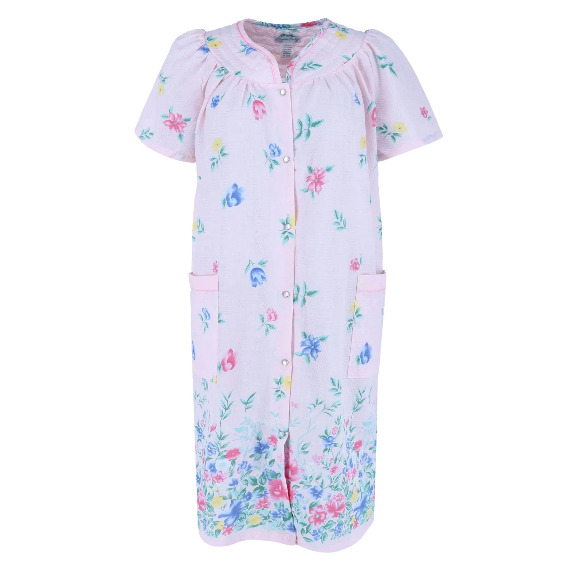 Elegant Emily Women's' Plus Size Floral Duster Gown sold by Belt Outlet product image thumbnail 4