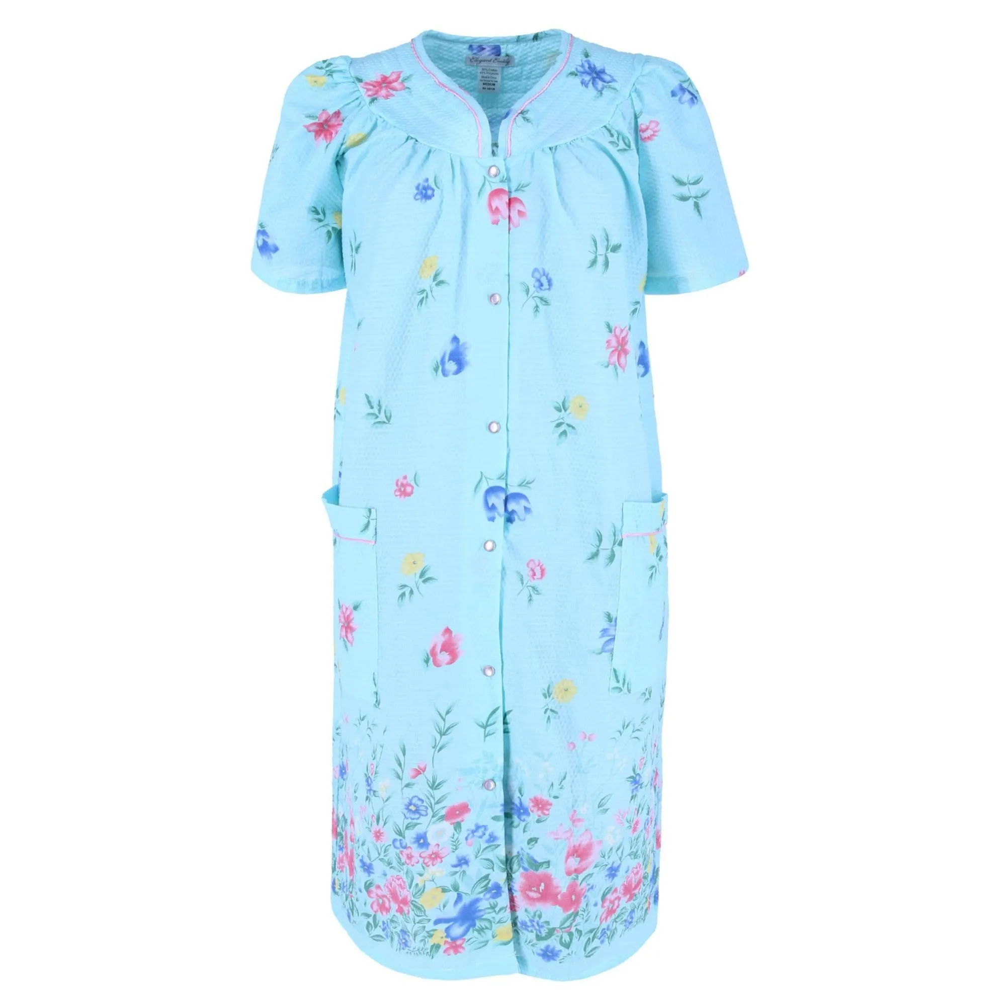 Elegant Emily Women's' Plus Size Floral Duster Gown sold by Belt Outlet product image thumbnail 2