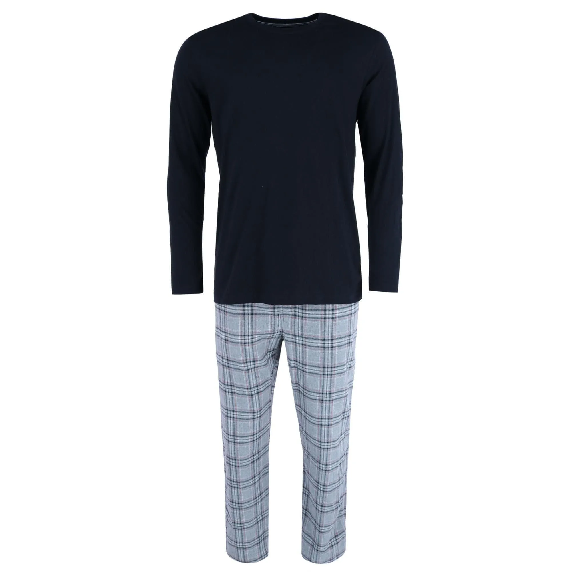 Hanes Mens Big & Tall Cotton Long Sleeve Shirt and Flannel Pajama Pants sold by Belt Outlet