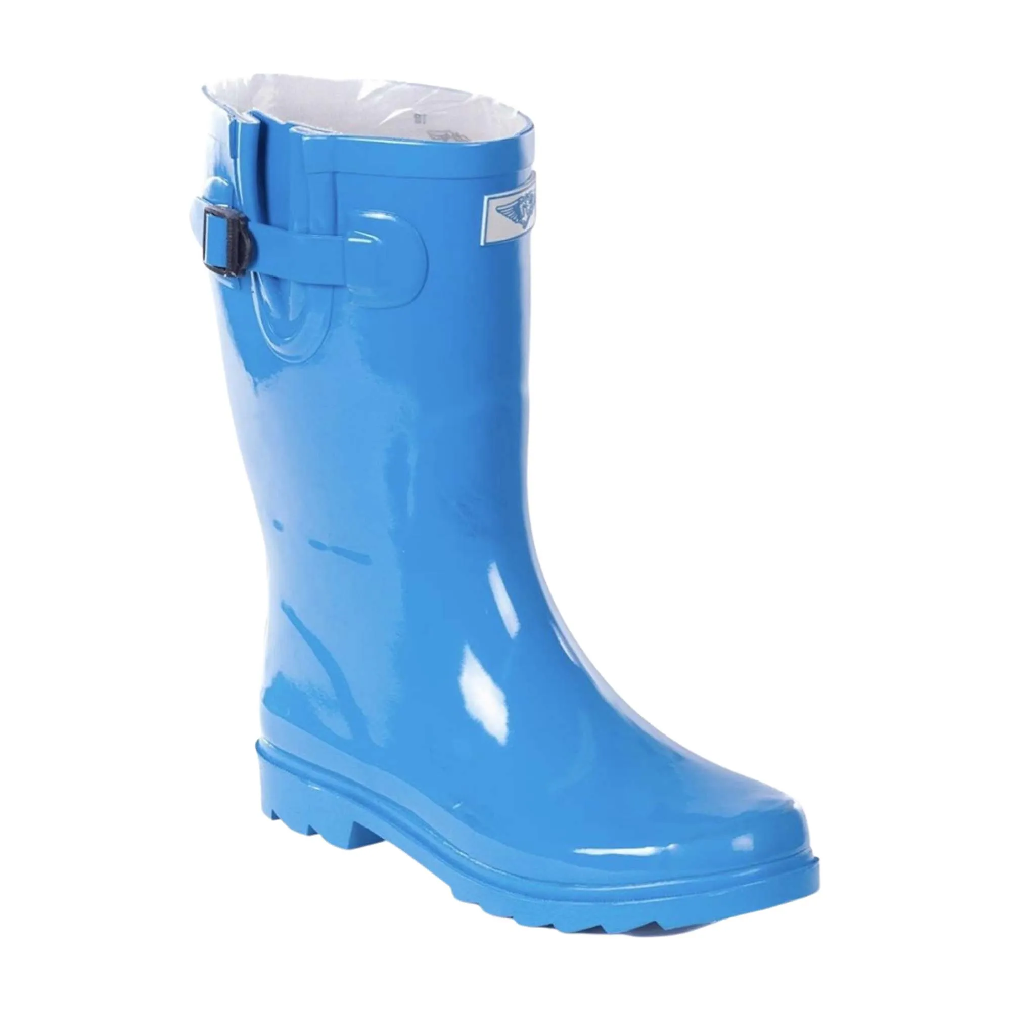 Forever Young Women's Mid-Calf Solid Color Rubber Rain Boots sold by Belt Outlet product image thumbnail 4