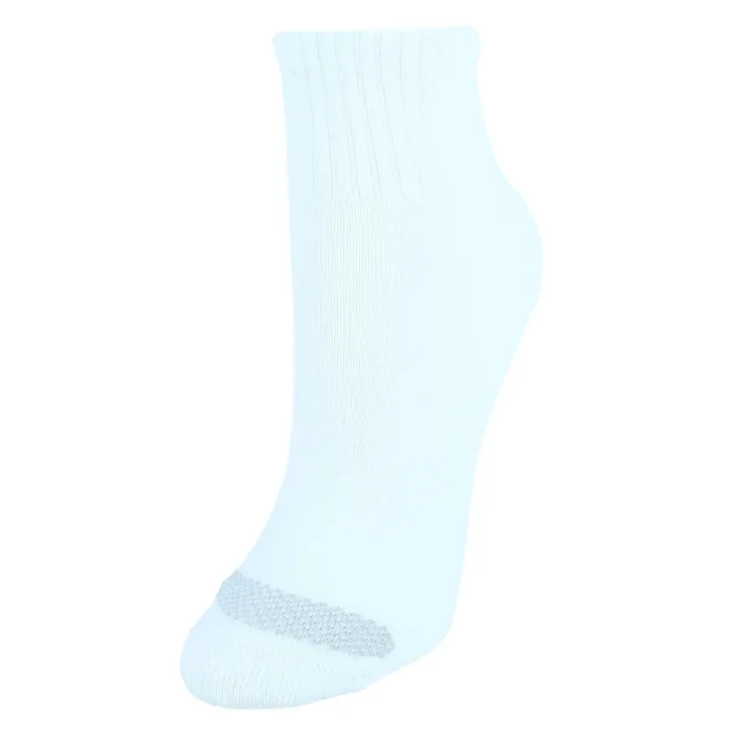 Hanes Women's Cool Comfort Extended Size Ankle Socks (6 Pack) made by Hanes