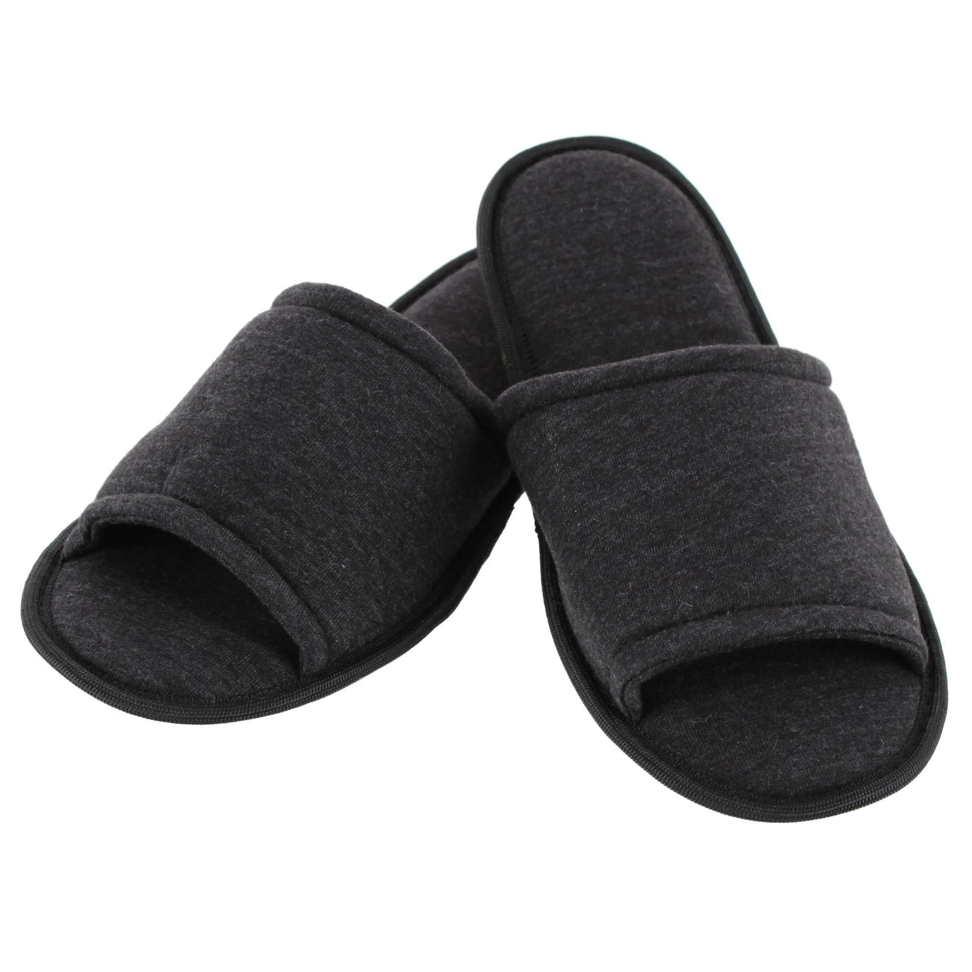 CTM® Men's Open Toe Slide House Slippers sold by Belt Outlet product image thumbnail 2