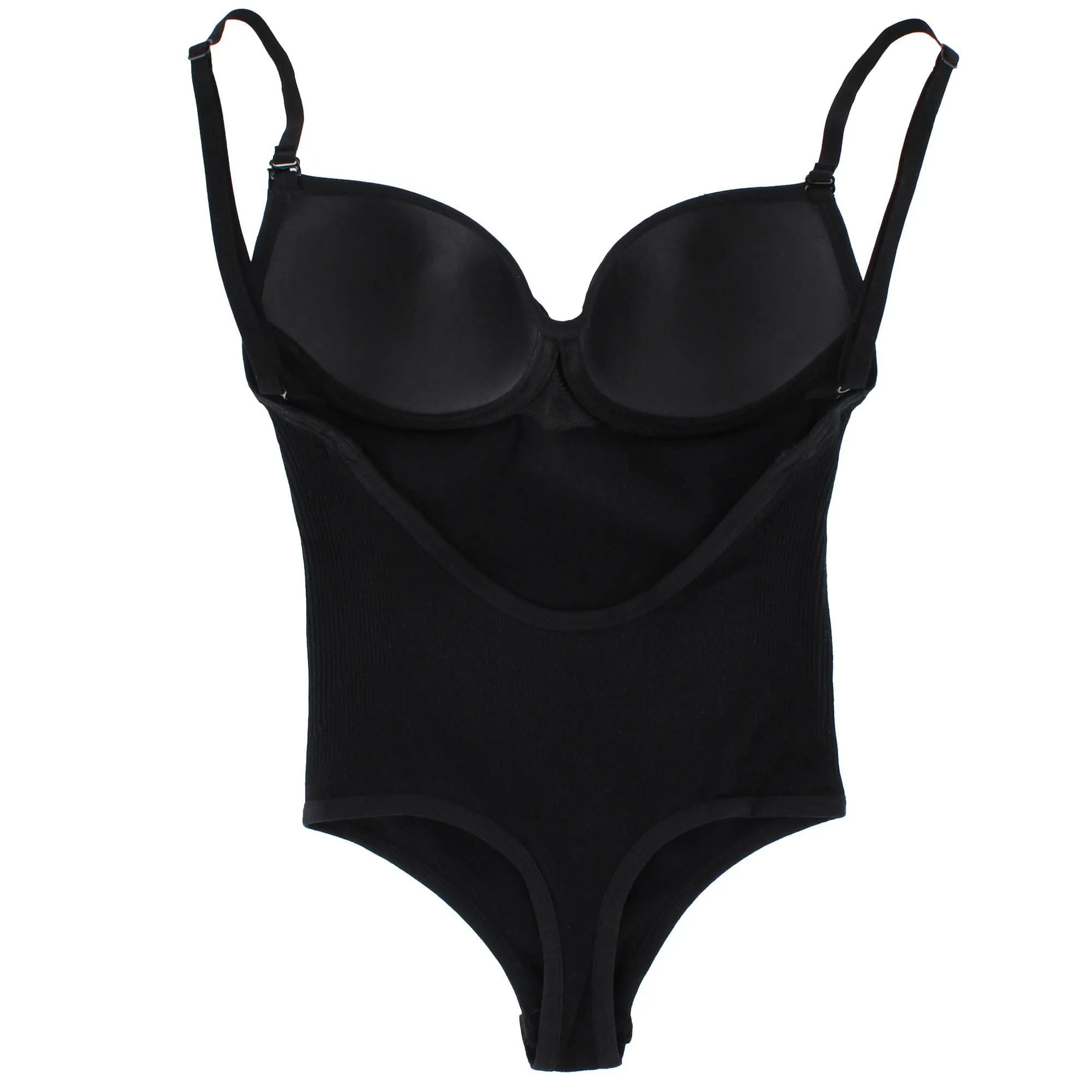 Paris Blues Women's Molded Cup Seamless Thong Bodysuit sold by Belt Outlet product image thumbnail 4