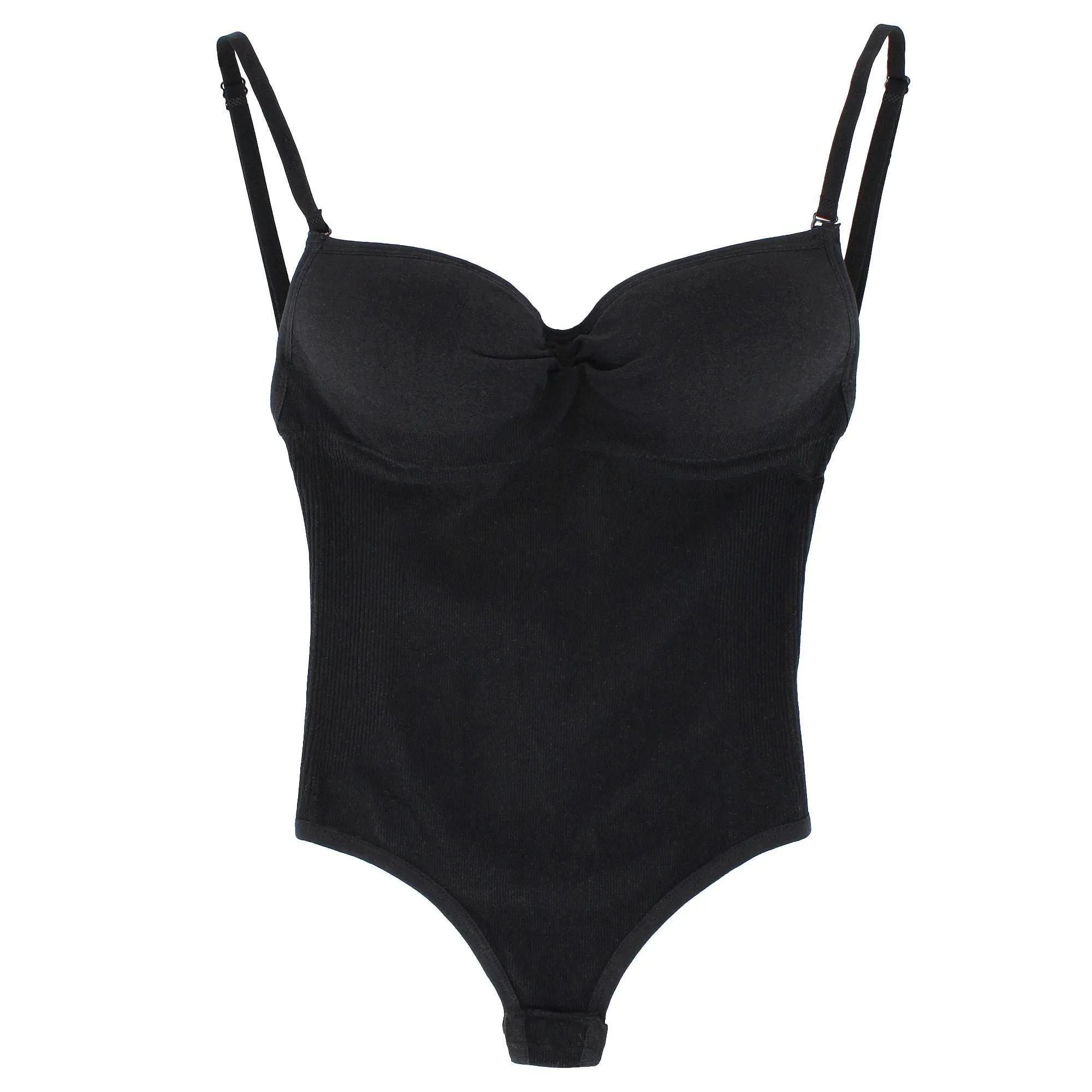 Paris Blues Women's Molded Cup Seamless Thong Bodysuit sold by Belt Outlet
