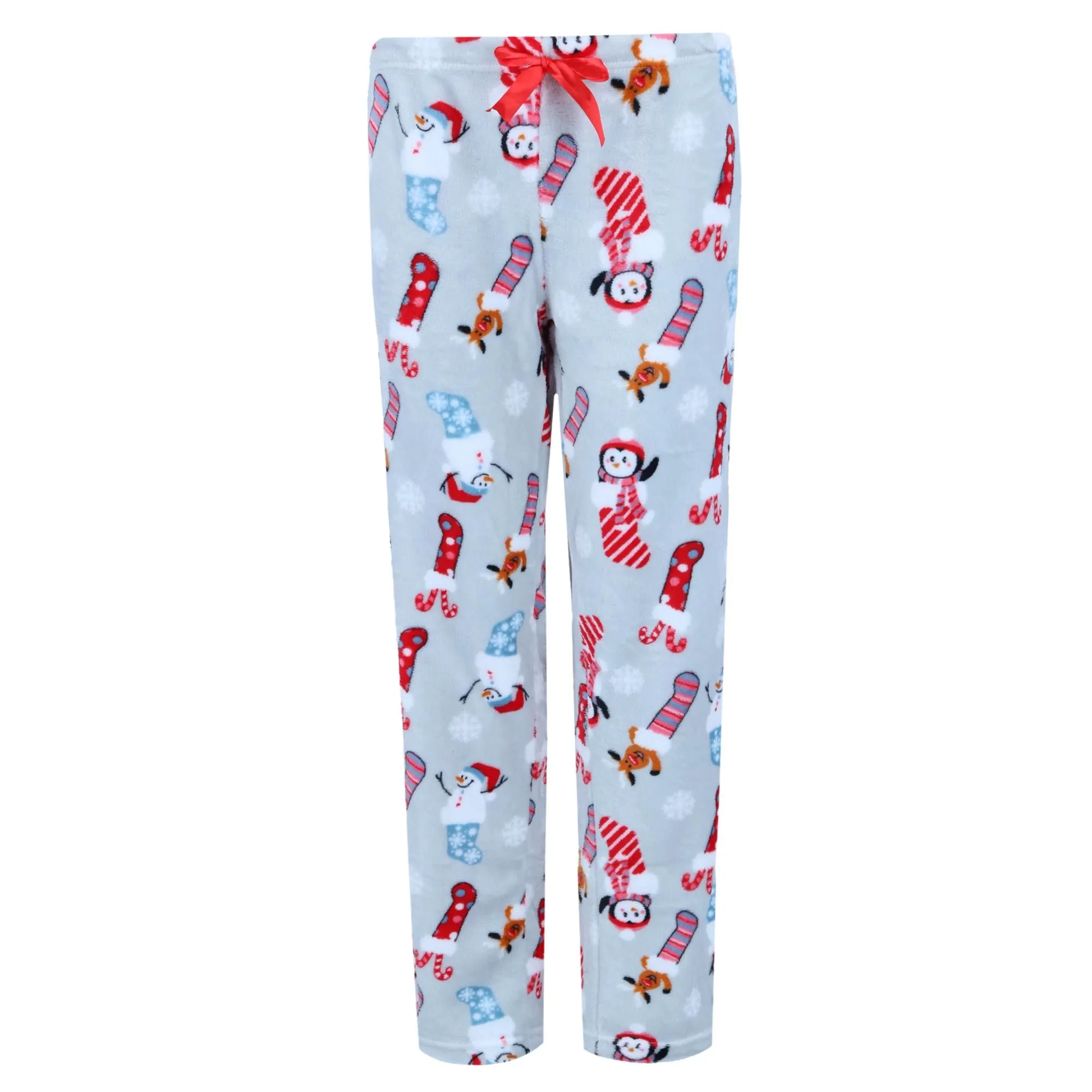 em & alfie Women's Snowman Print Plush PJ Set sold by Belt Outlet product image thumbnail 5