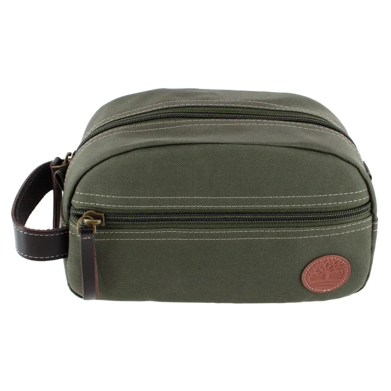 Timberland Men's Core Canvas Zippered Travel Kit made by Timberland