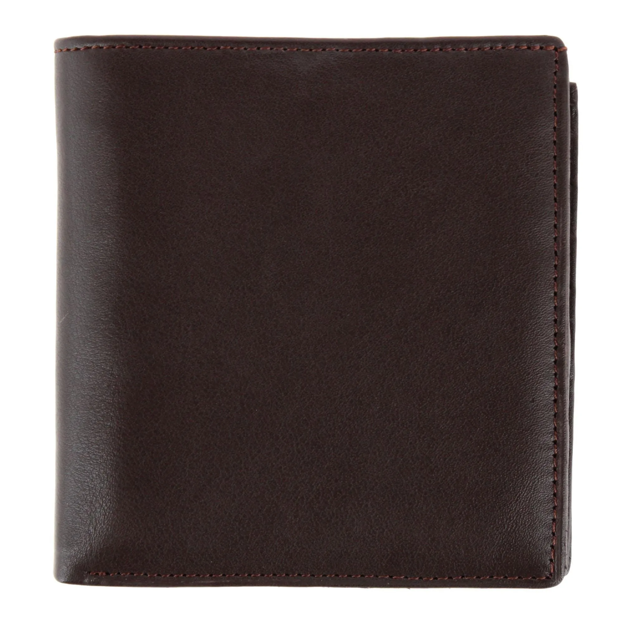 CTM® Men's Napa Leather RFID Hipster Wallet with Middle Flap sold by Belt Outlet product image thumbnail 5