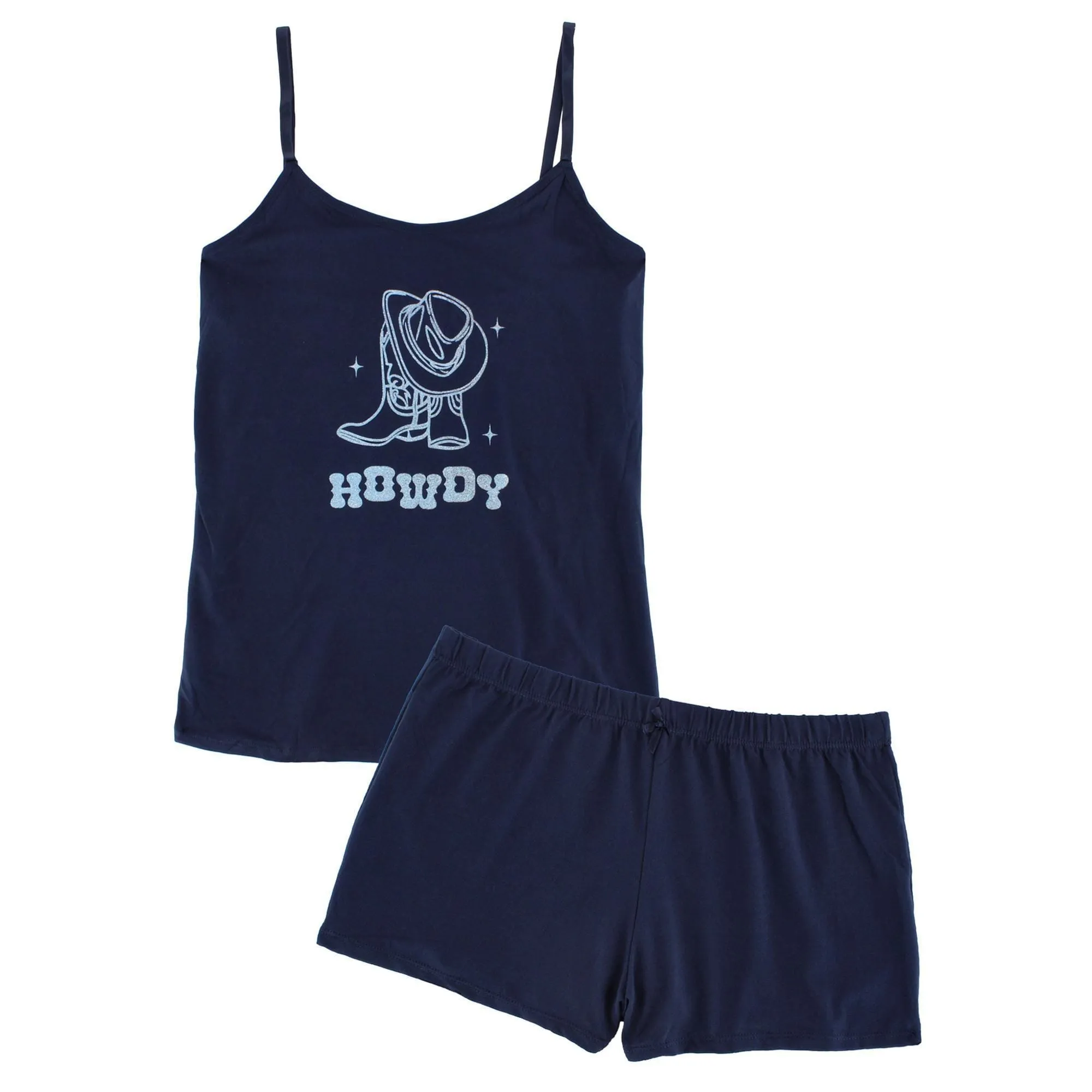 Spree Young Women's Cami Tank Top and Short Pajama Sleep Set sold by Belt Outlet product image thumbnail 5