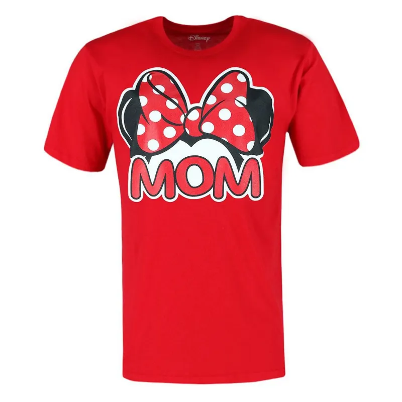 Jerry Leigh Women's Plus Size Minnie Mouse Mom Family T-Shirt made by Jerry Leigh
