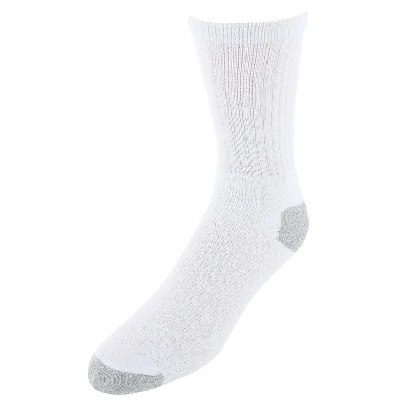 Knocker Men's Cotton Blend Crew Sport Socks (4 Pairs) made by Belt Outlet