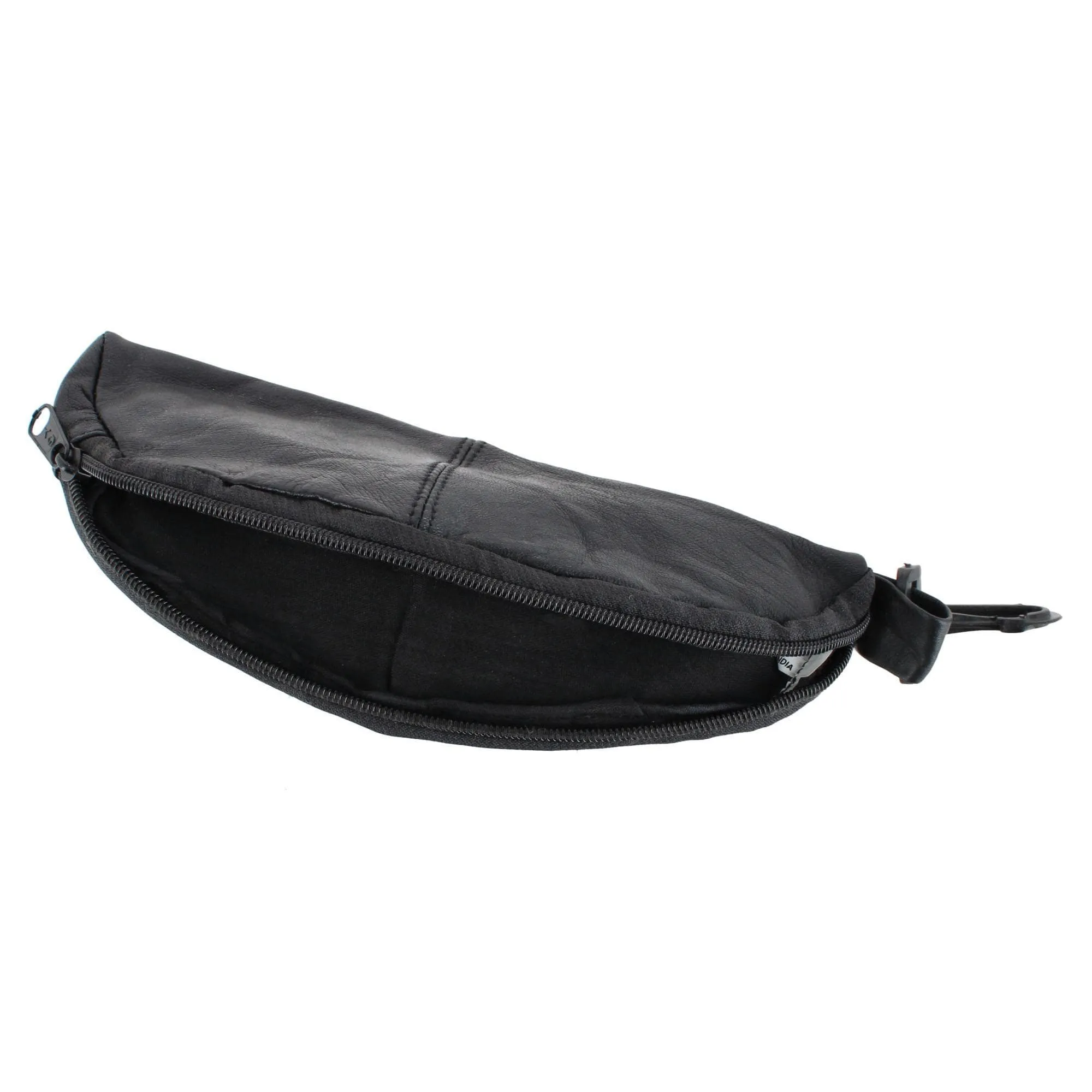 CTM® Lambskin Zip Around Eyeglass Case sold by Belt Outlet product image thumbnail 4