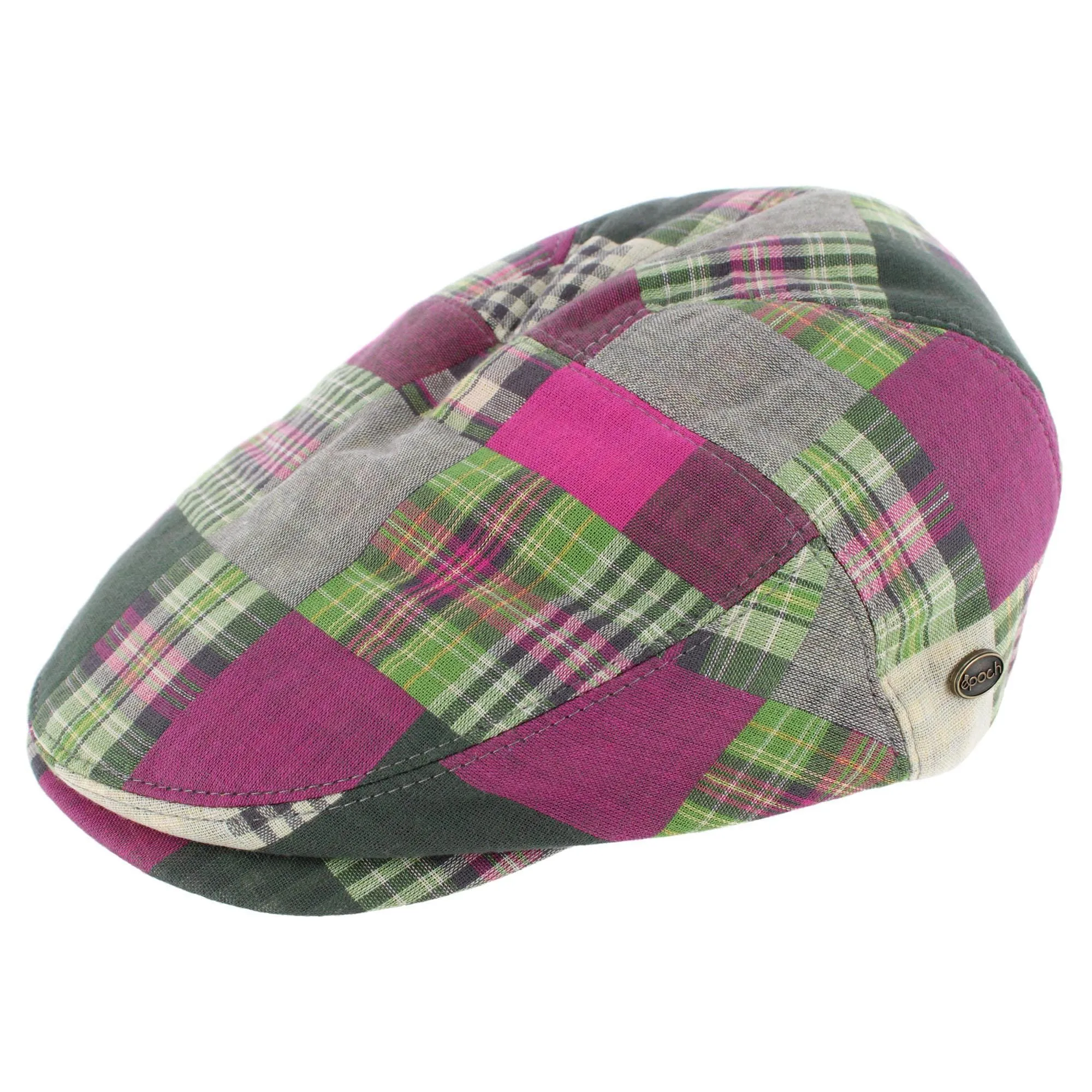 Epoch Hats Company Men's Patchwork Plaid Cotton Ivy Cap sold by Belt Outlet product image thumbnail 3