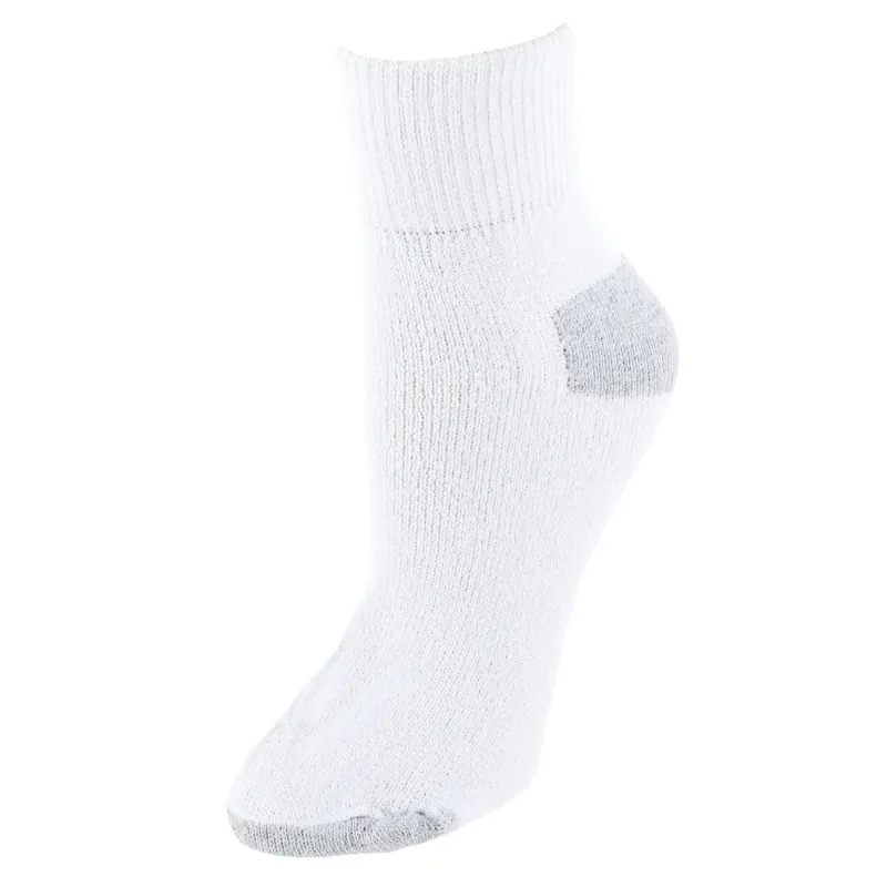 Power Club Women's Comfort Quarter Sports Socks (4 Pairs) made by Belt Outlet