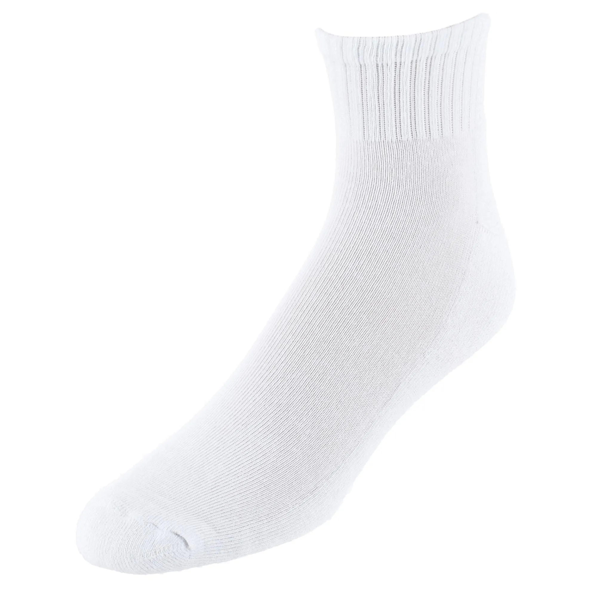 CTM® Men's Half Cushioned Assorted Colors Quater Socks (3 Pairs) sold by Belt Outlet product image thumbnail 3