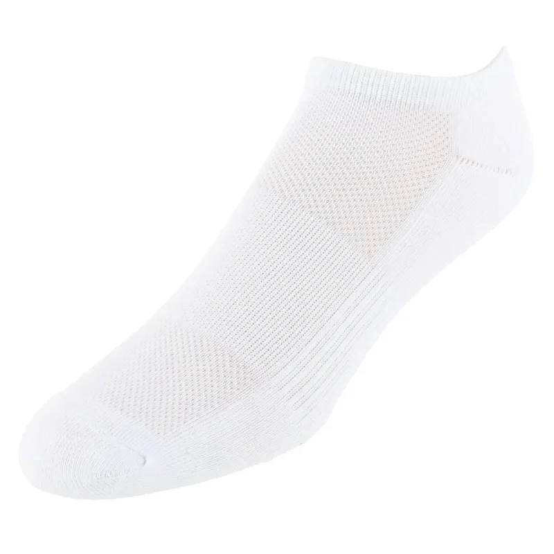 CTM® Men's Half Cushioned No Show Socks with Arch Support (3 Pairs) made by Belt Outlet