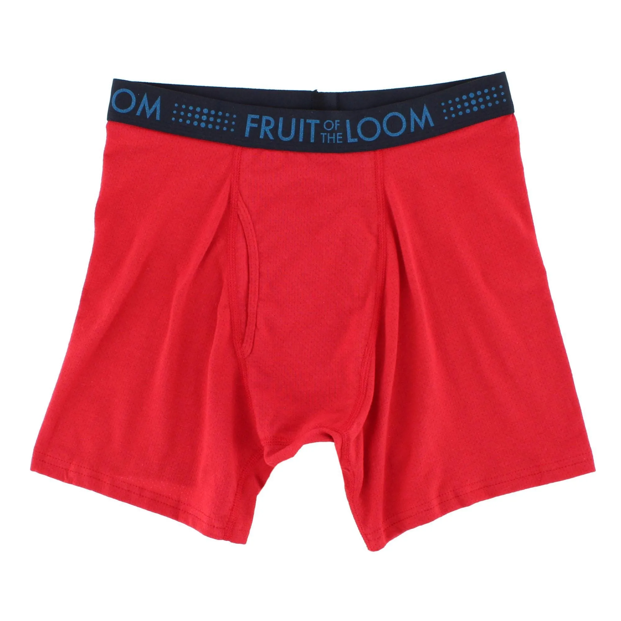 Fruit of the Loom Men's Breathable Cotton Stretch Mesh Assorted Boxer Brief (3 Pack) sold by Belt Outlet product image thumbnail 5