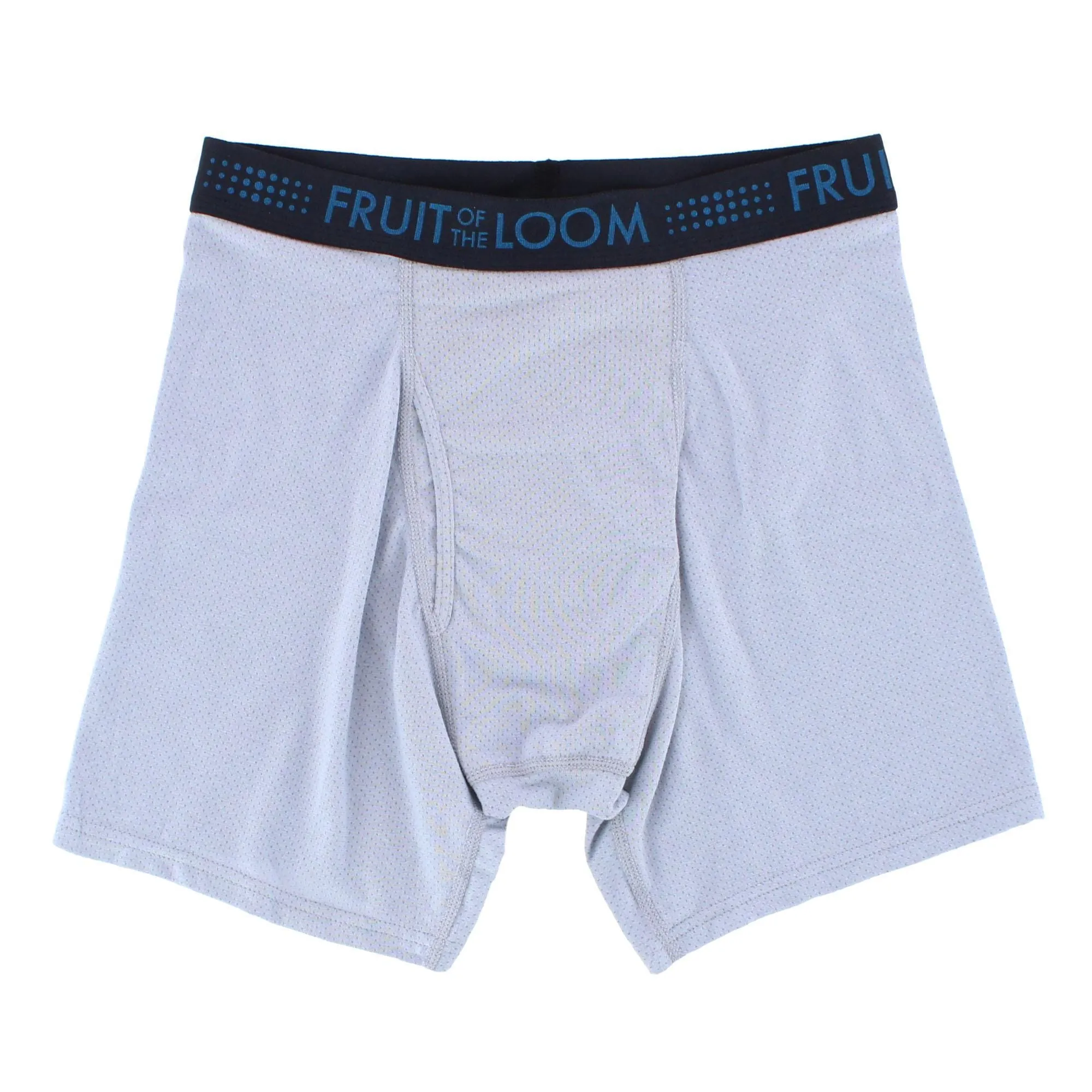 Fruit of the Loom Men's Breathable Cotton Stretch Mesh Assorted Boxer Brief (3 Pack) sold by Belt Outlet product image thumbnail 4
