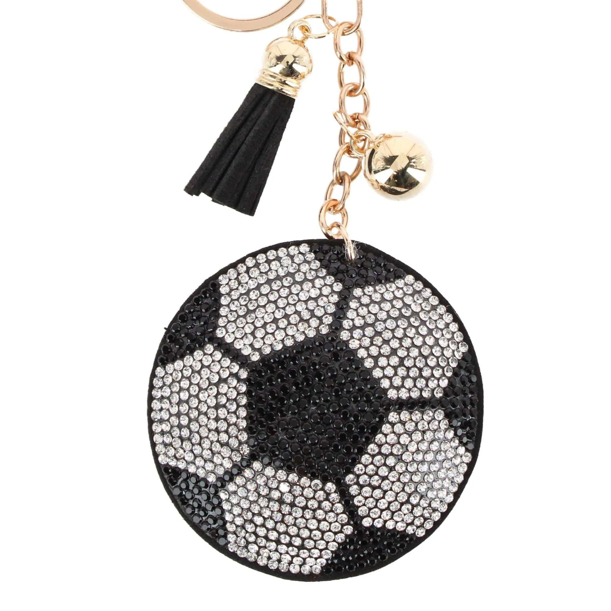 CTM® Women's Rhinestone Soccer Mom Bag Charm & Key Chain sold by Belt Outlet product image thumbnail 5