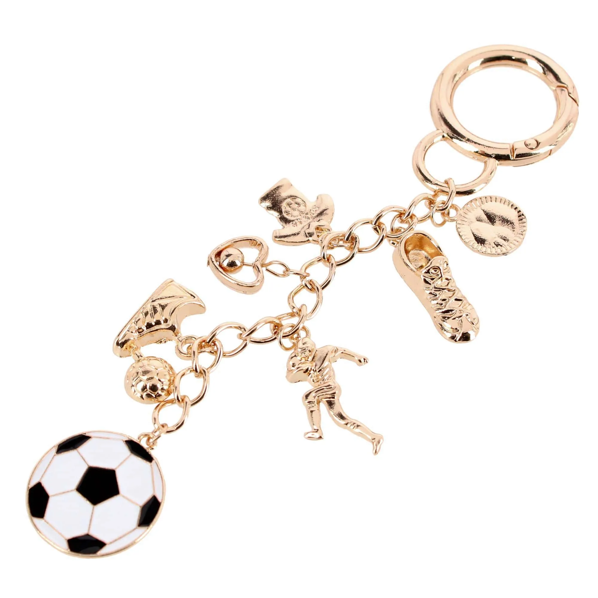 CTM® Women's World Soccer Dangle Bag Charm sold by Belt Outlet product image thumbnail 4