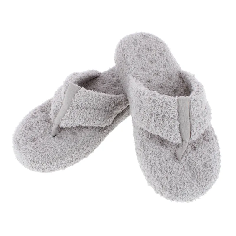 Isotoner Women's Joey Soft Pile Thong Slipper made by isotoner