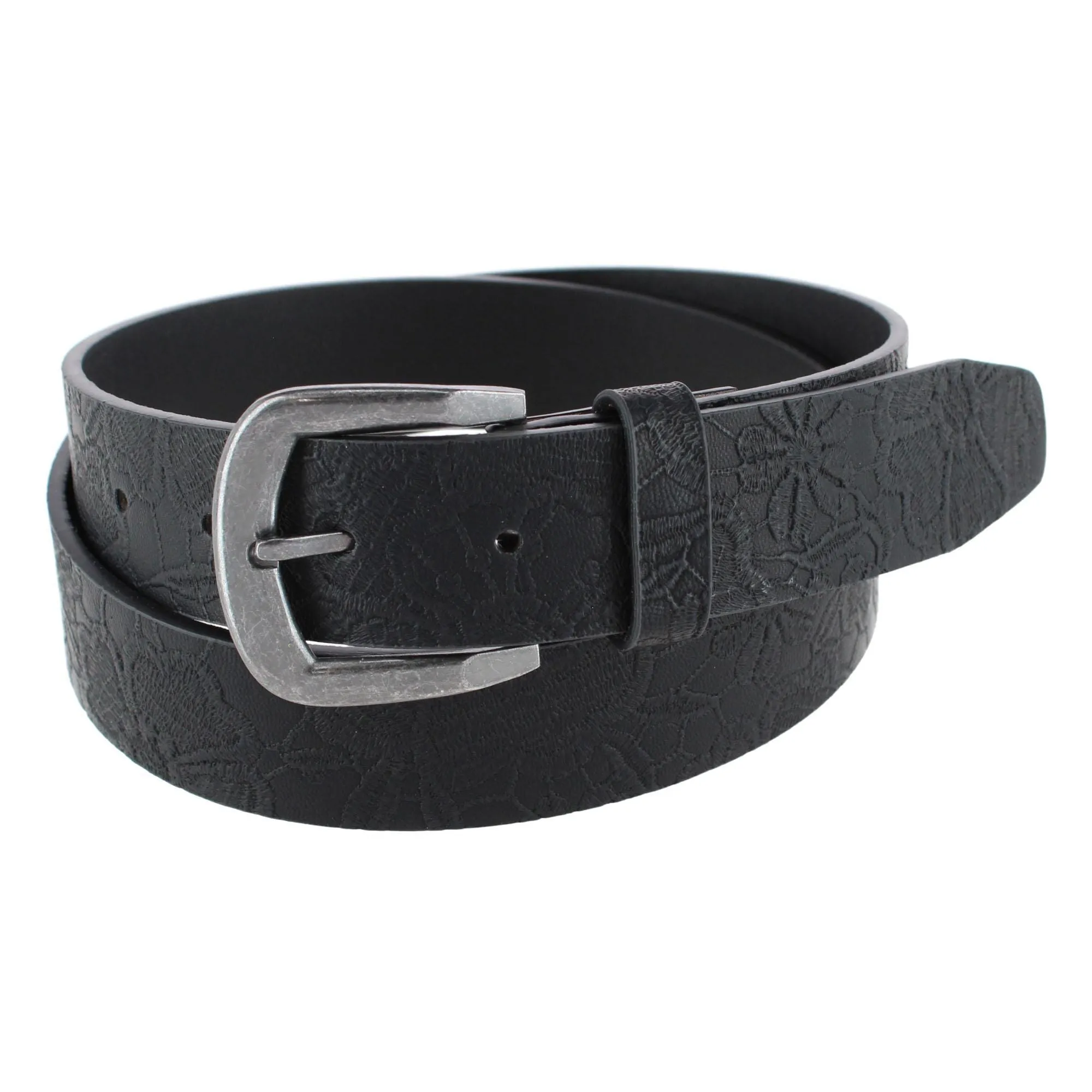 Lee Women's Floral Embossed Cut Edge Belt sold by Belt Outlet product image thumbnail 2