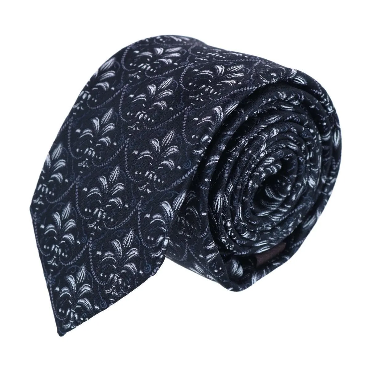 Trafalgar Domenico the Grande Damask Patterned Silk Necktie sold by Belt Outlet product image thumbnail 3