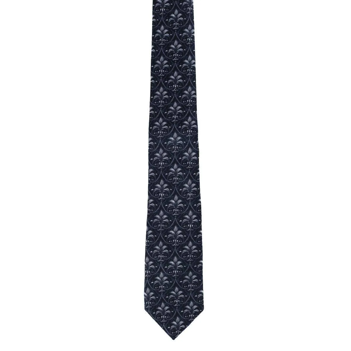 Trafalgar Domenico the Grande Damask Patterned Silk Necktie sold by Belt Outlet product image thumbnail 4