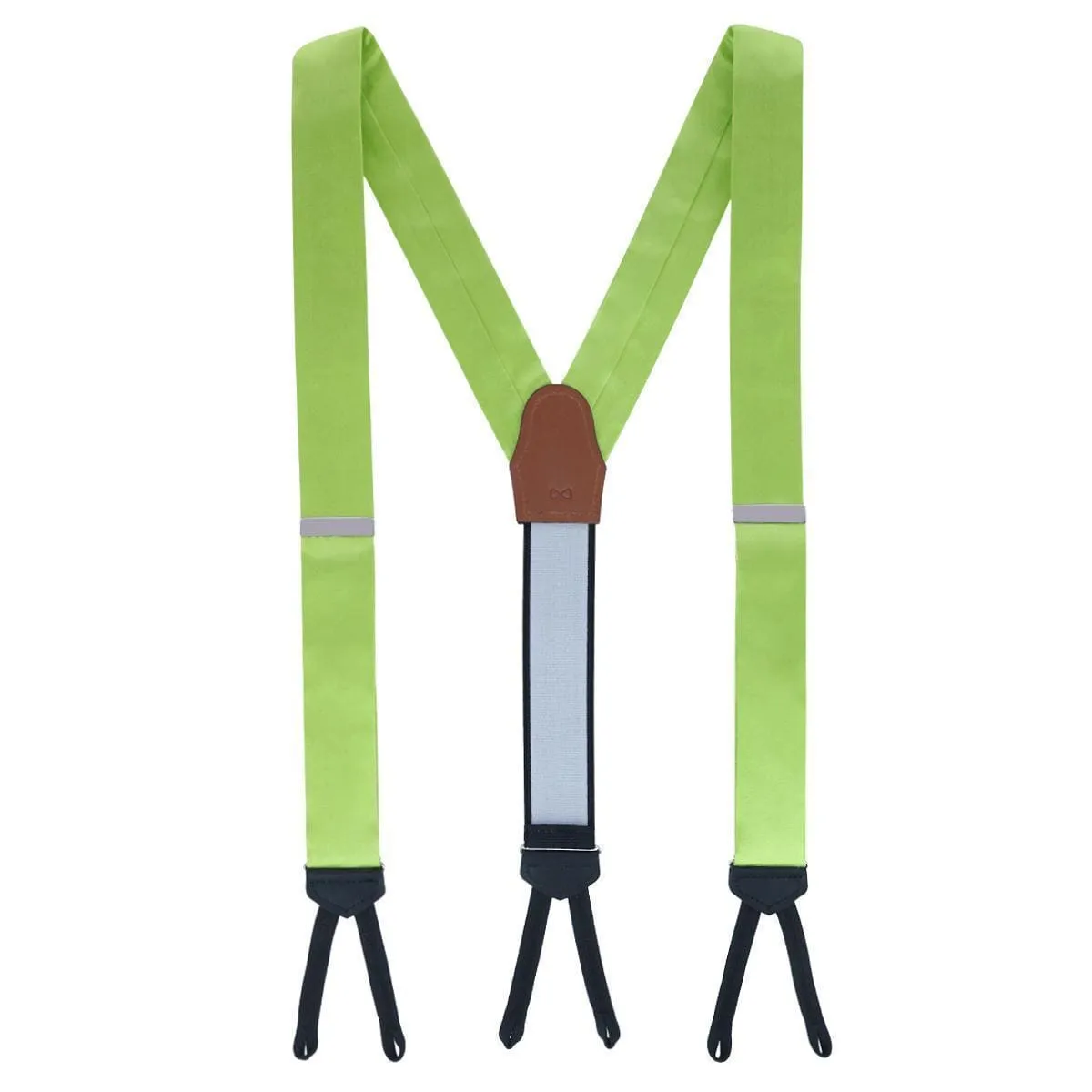 Trafalgar Men's Sutton Solid Color Silk Formal End Suspenders sold by Belt Outlet product image thumbnail 2