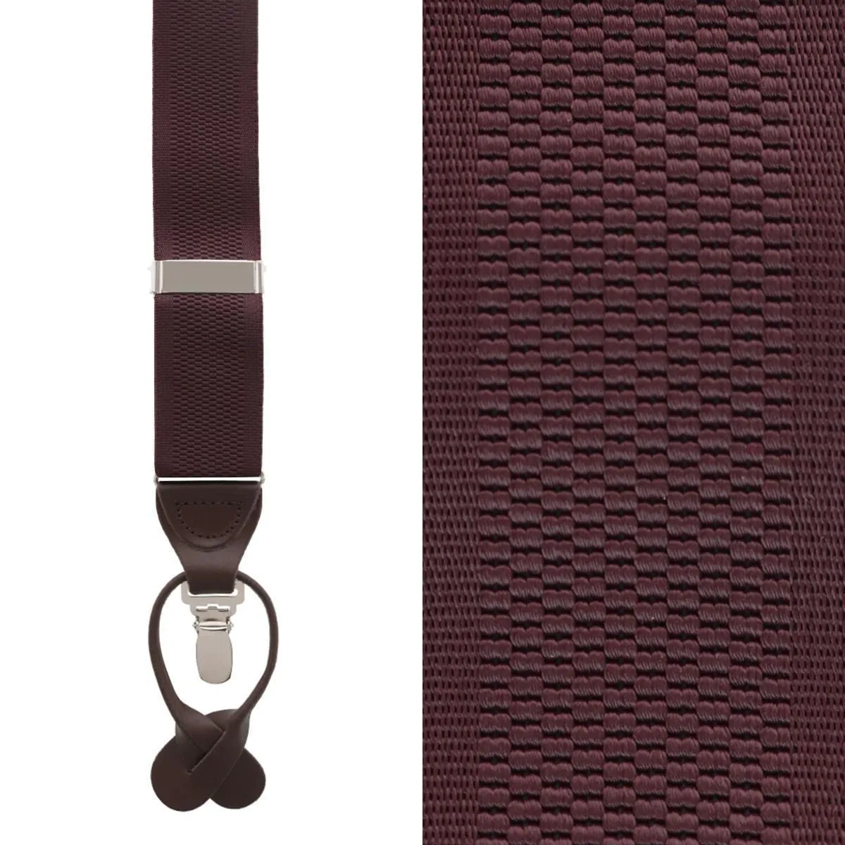 Trafalgar Men's Classic Solid Color Convertible Suspenders sold by Belt Outlet product image thumbnail 4