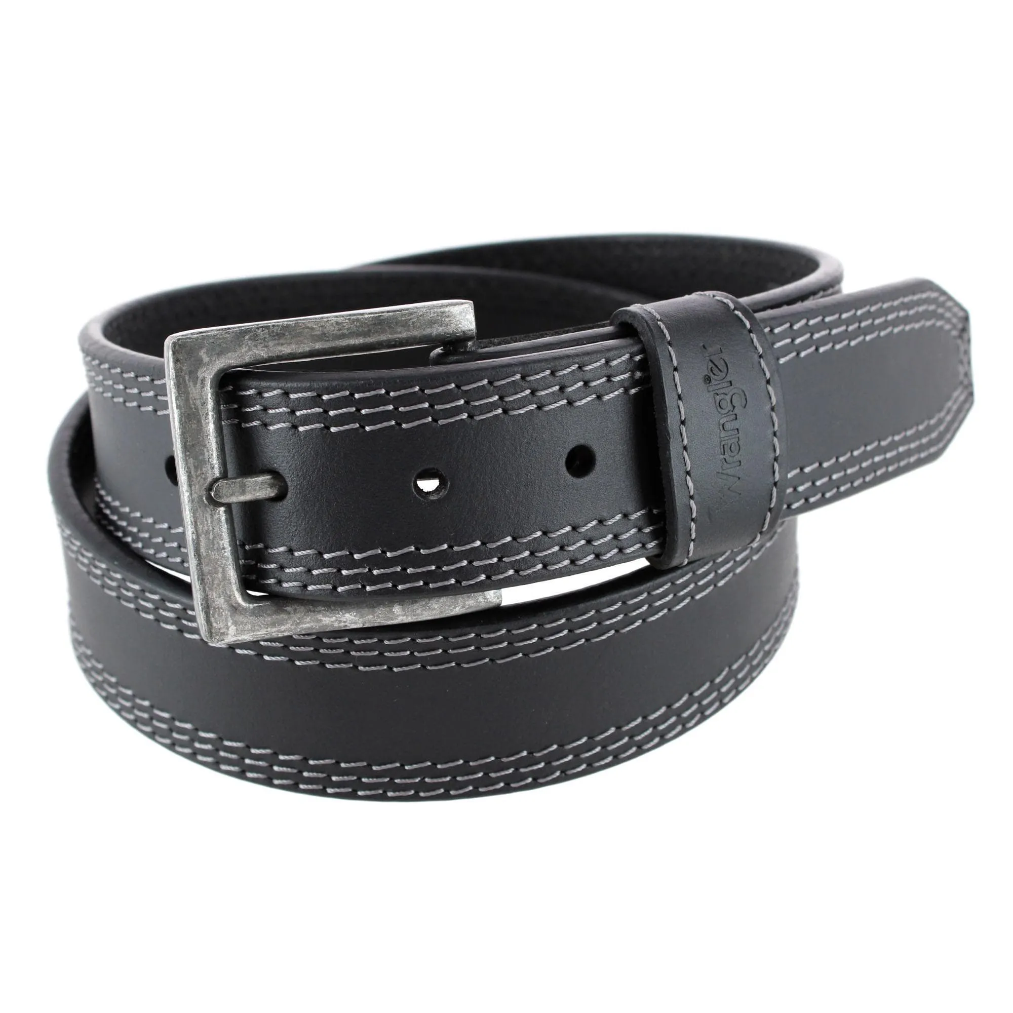 Wrangler Men's Crazy Horse Leather Belt with Removable Buckle sold by Belt Outlet product image thumbnail 4