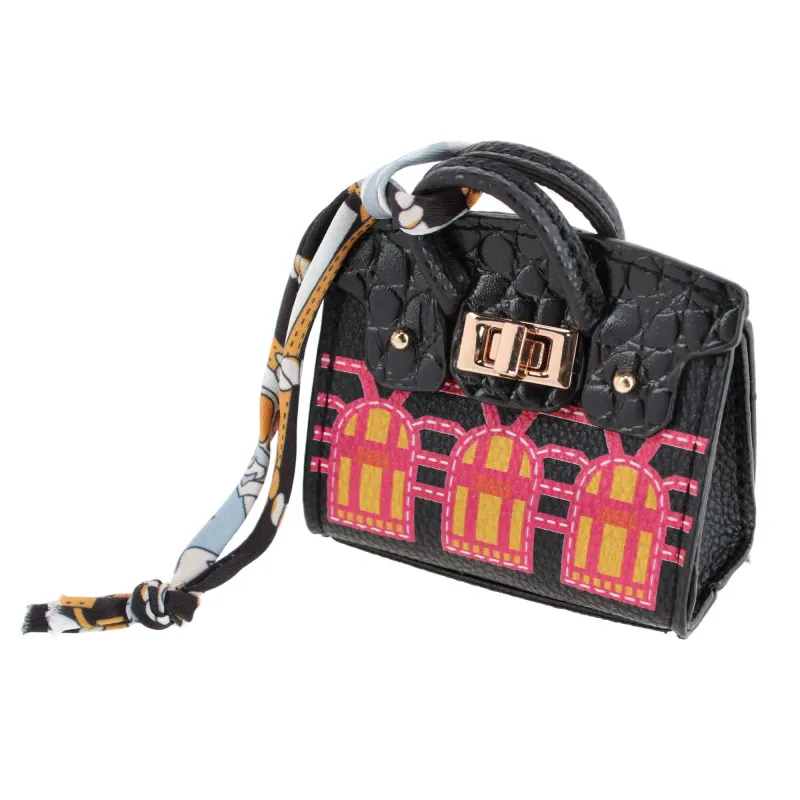 CTM® Women's Premium Faux Leather Fashion Bag Bag Charm made by Belt Outlet