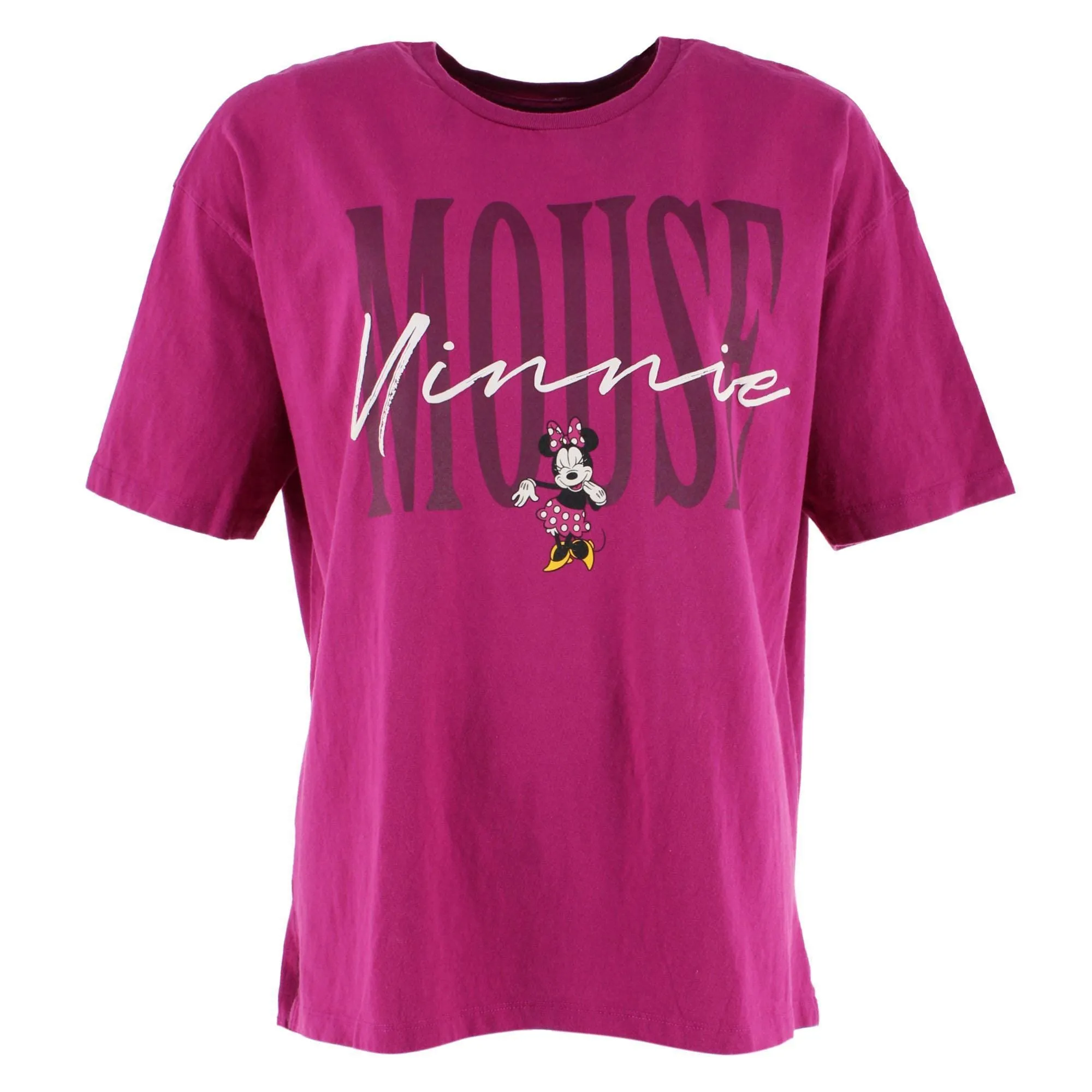 Jerry Leigh Women's Minnie Mouse Script Signature T-Shirt sold by Belt Outlet product image thumbnail 2