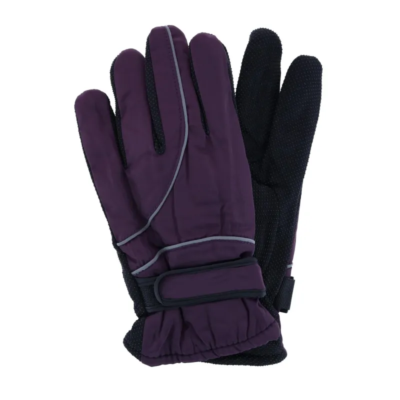 CTM® Women's One Size Microfiber Winter Ski Gloves made by Belt Outlet