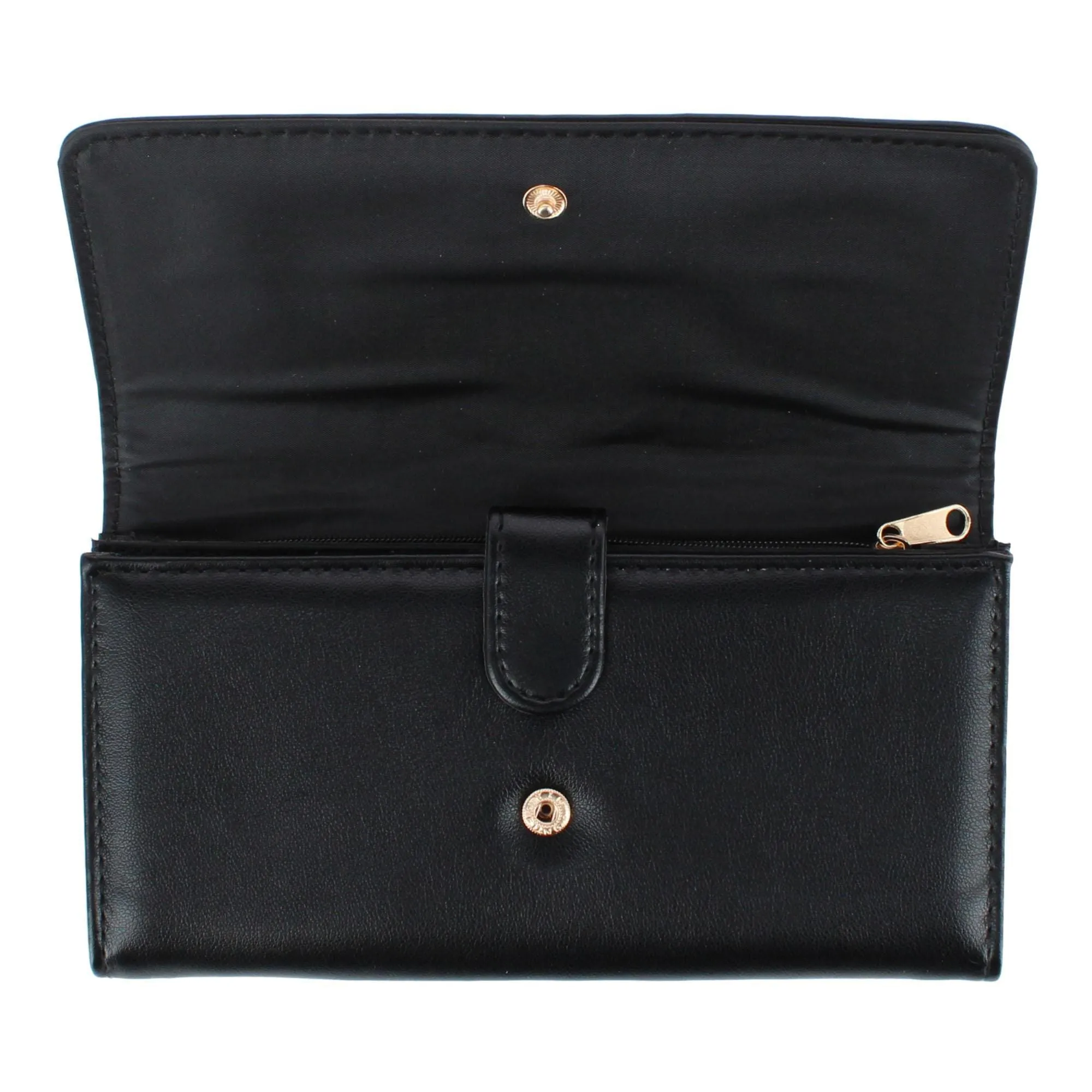 Mundi Women's Soft Lamb Premium Faux Leahter Filemaster Wallet sold by Belt Outlet product image thumbnail 4