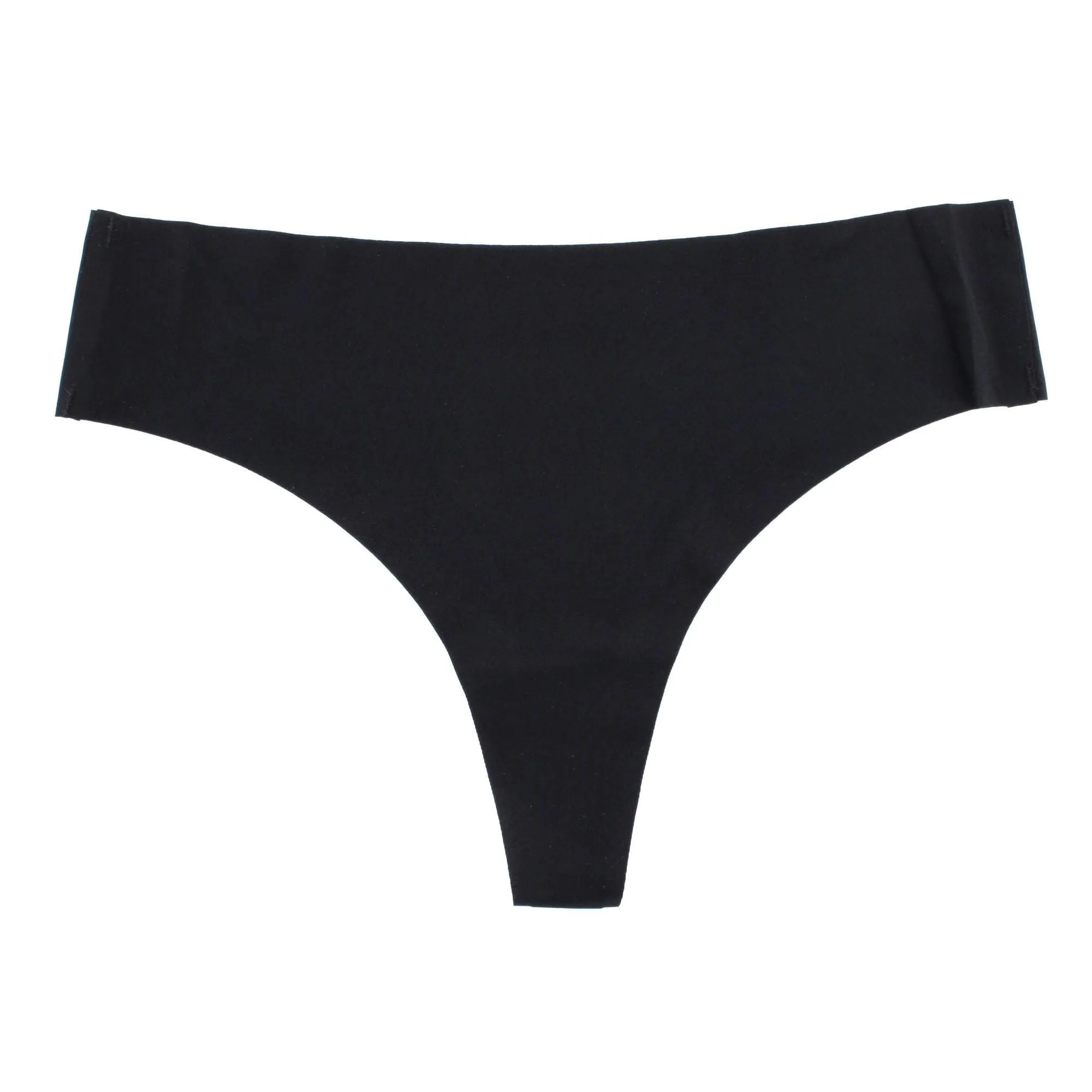 CTM® Women's No-Show Smooth Stretch Comfort Thong sold by Belt Outlet product image thumbnail 2