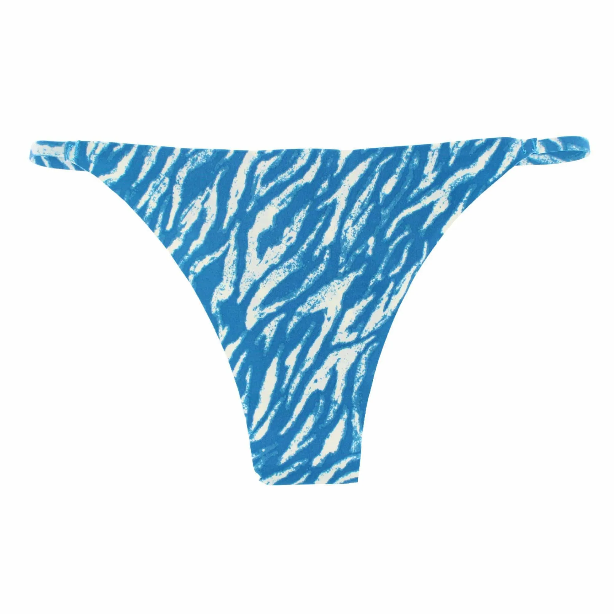 CTM® Women's Seamless Zebra Print No-Show Thong sold by Belt Outlet product image thumbnail 2