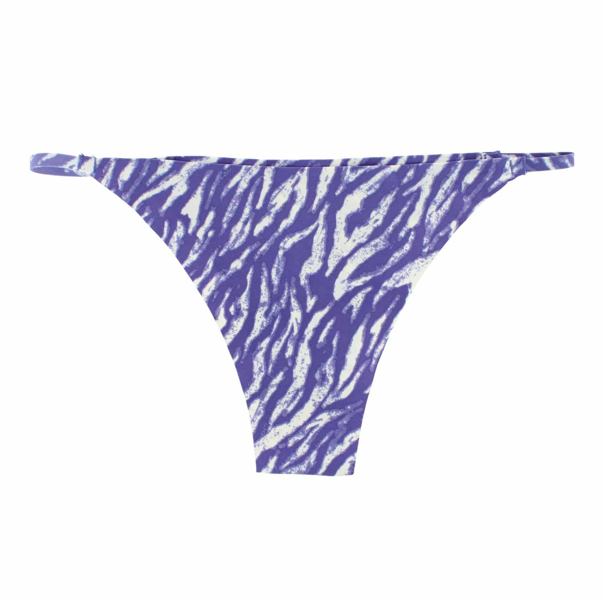 CTM® Women's Seamless Zebra Print No-Show Thong sold by Belt Outlet product image thumbnail 5