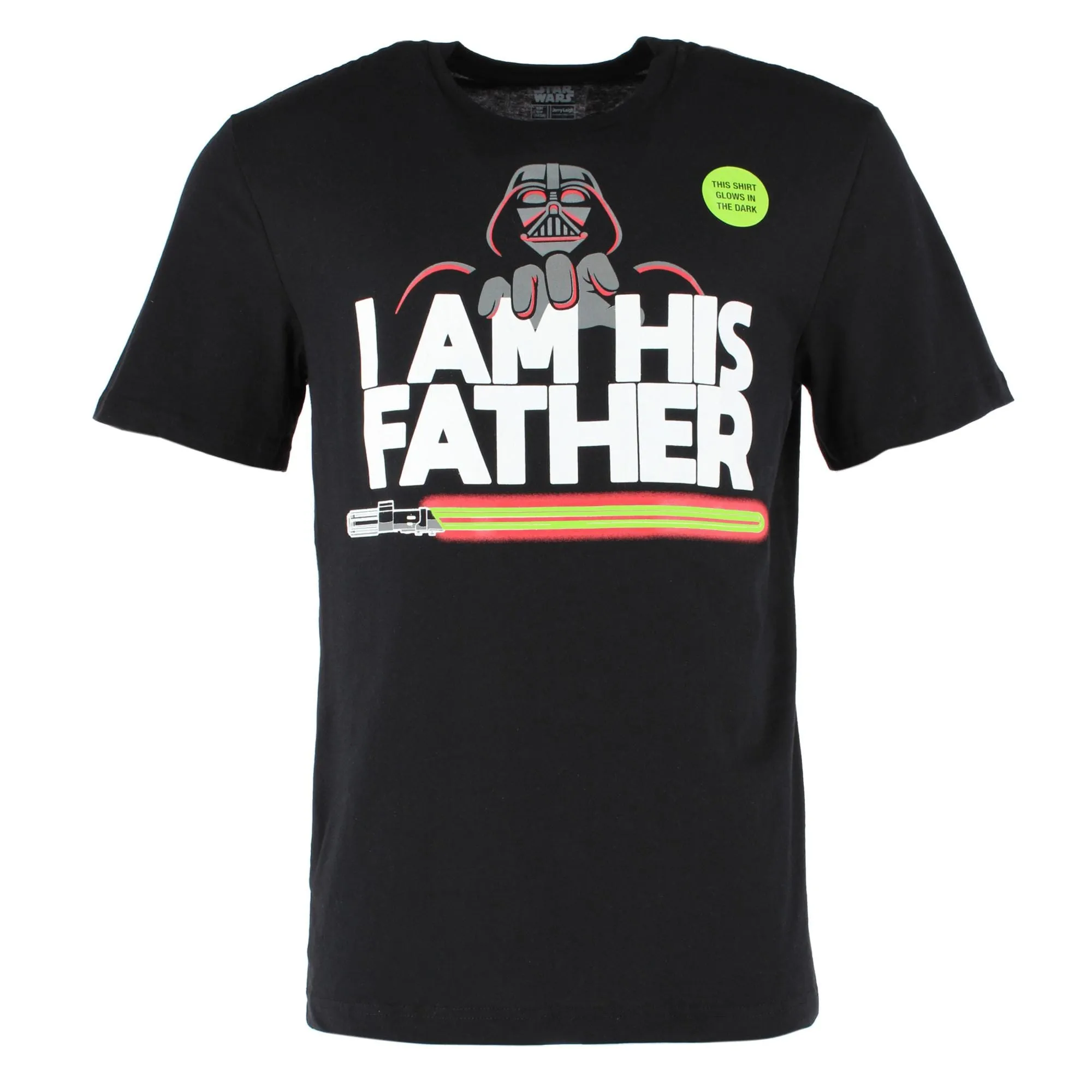 Jerry Leigh Men's Star Wars I Am His Father Glow T-Shirt sold by Belt Outlet product image thumbnail 4