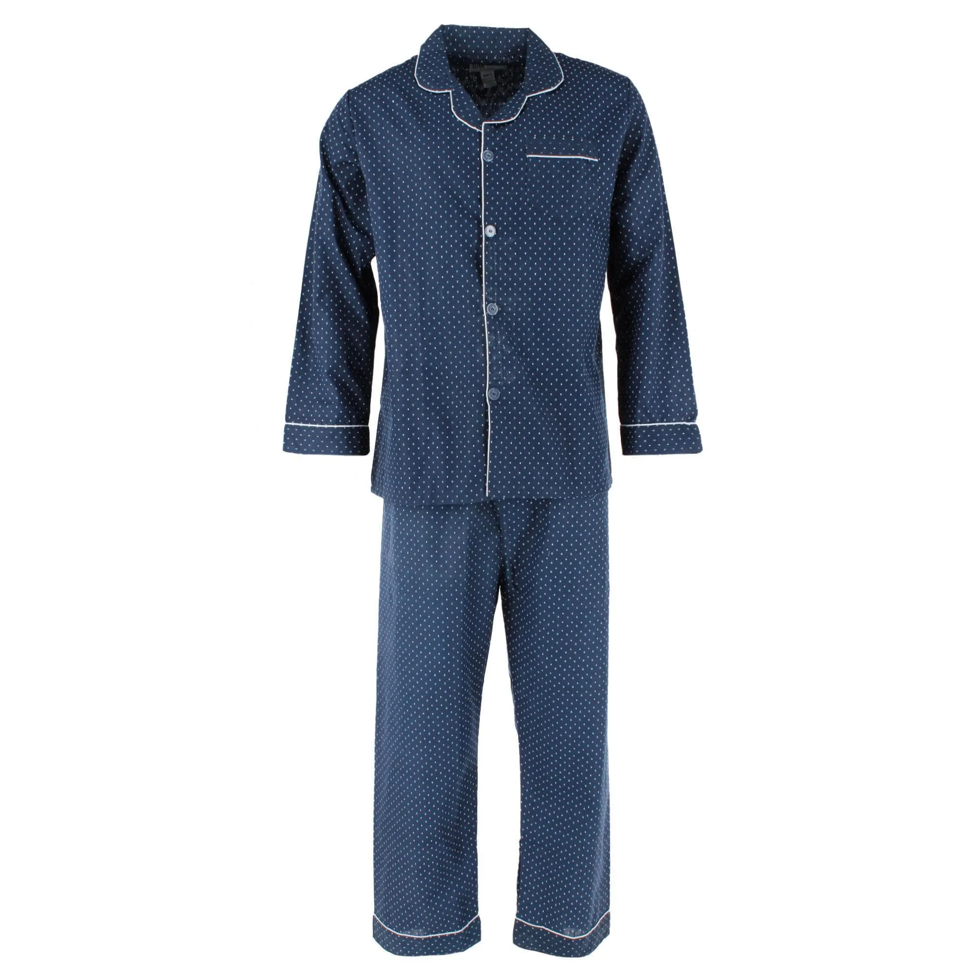 Ten West Apparel Men's Long Sleeve Long Pant Pajama Set sold by Belt Outlet