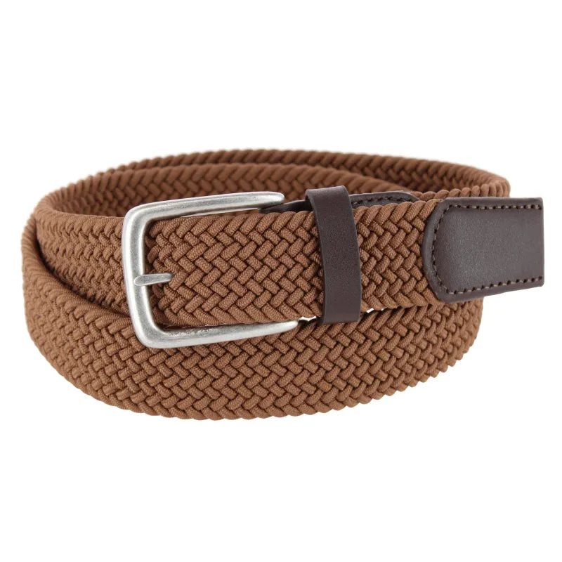 Timberland Men's 35mm Braided Stretch Casual Belt made by Timberland