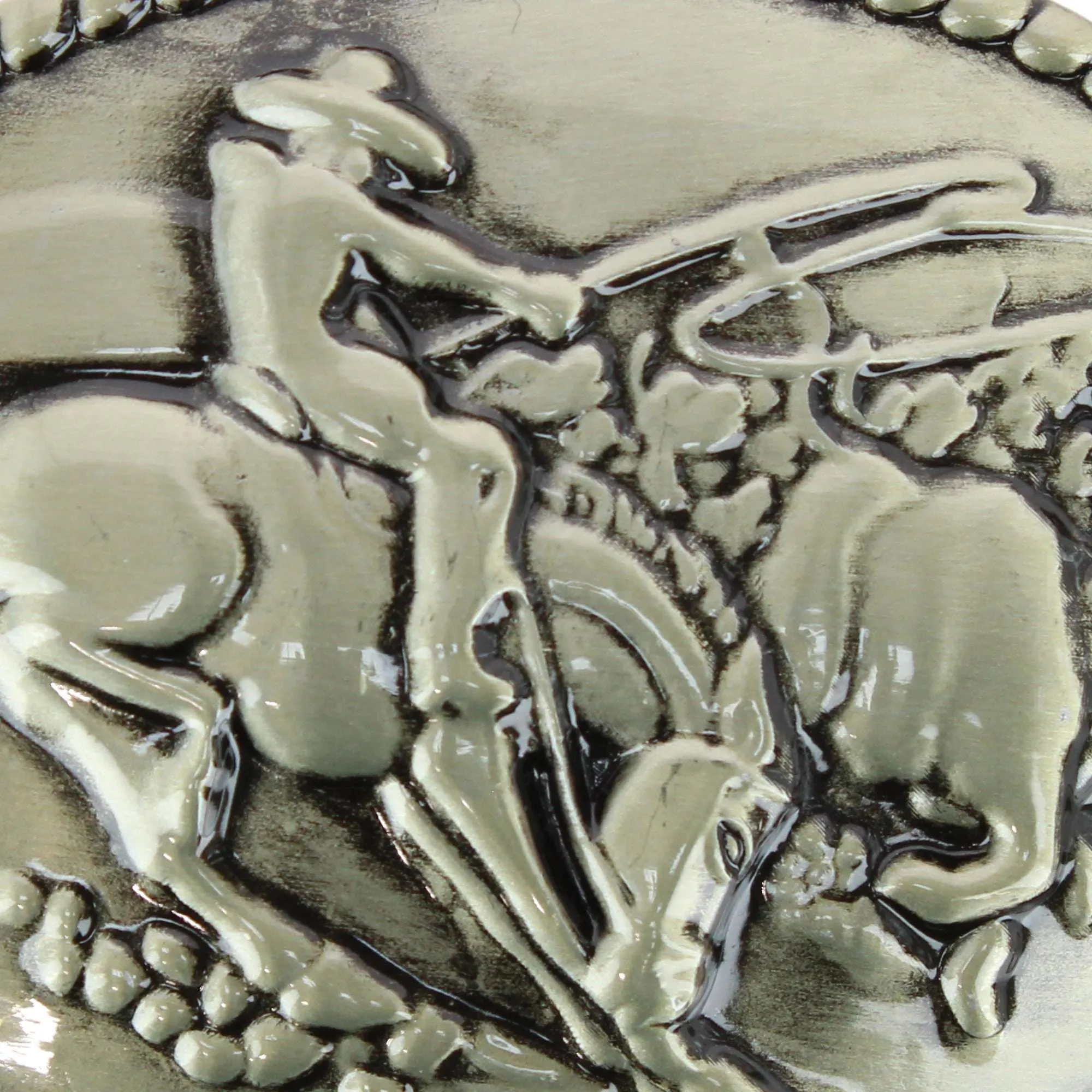 Wrangler Men's Roping Cowboy Belt Buckle Antique Brass Finish sold by Belt Outlet product image thumbnail 5