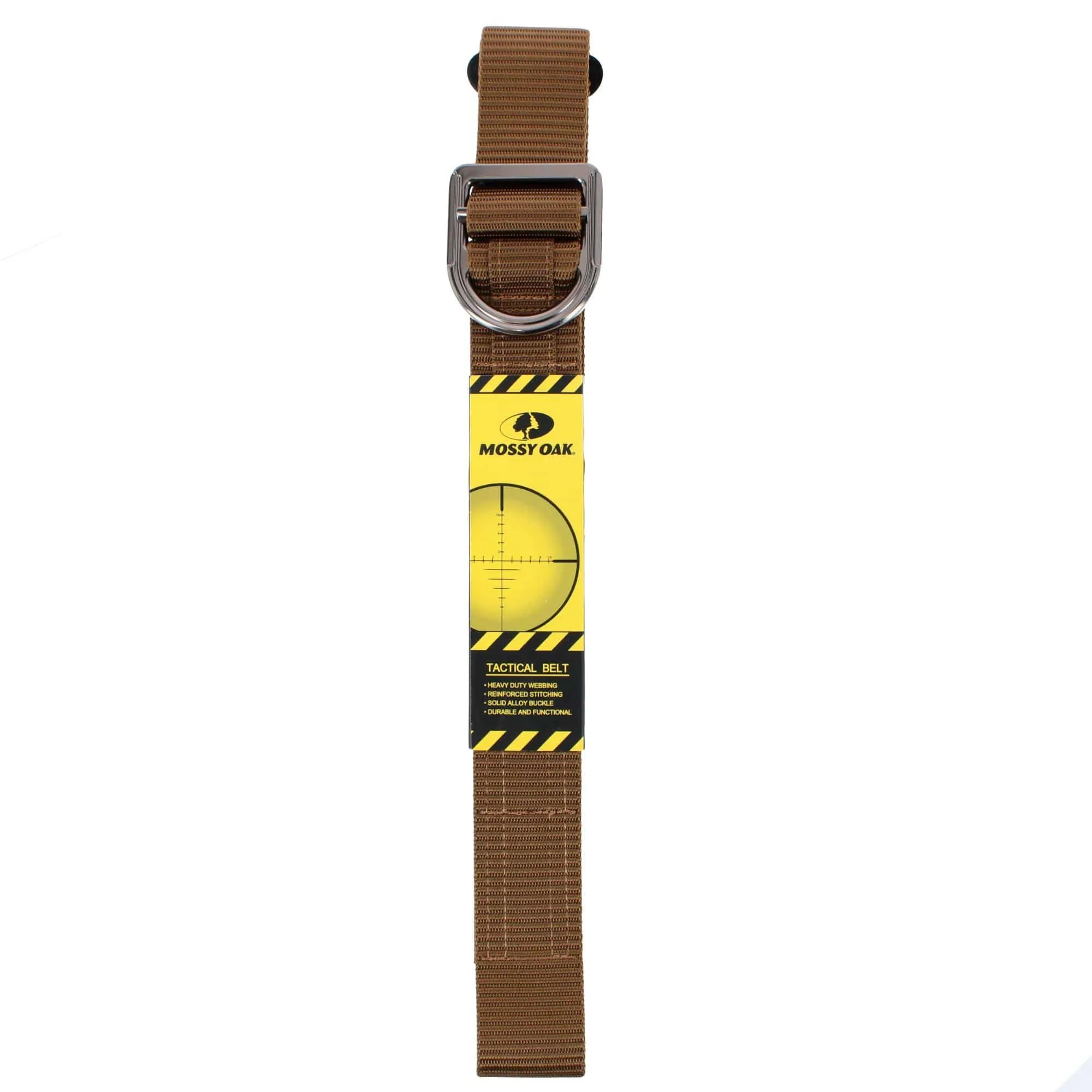 Mossy Oak Men's 45mm Tactical Web Belt with D-Ring Buckle Tan sold by Belt Outlet product image thumbnail 5