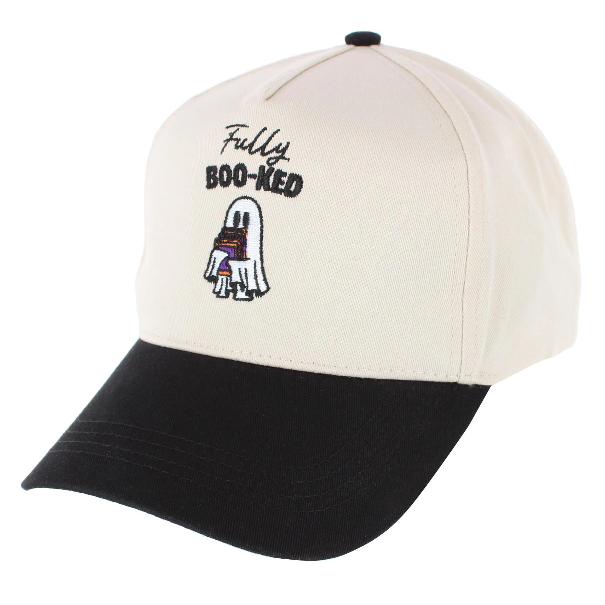 CTM® Women's Fully Boo-ked Two-Toned Trucker Cap sold by Belt Outlet product image thumbnail 4